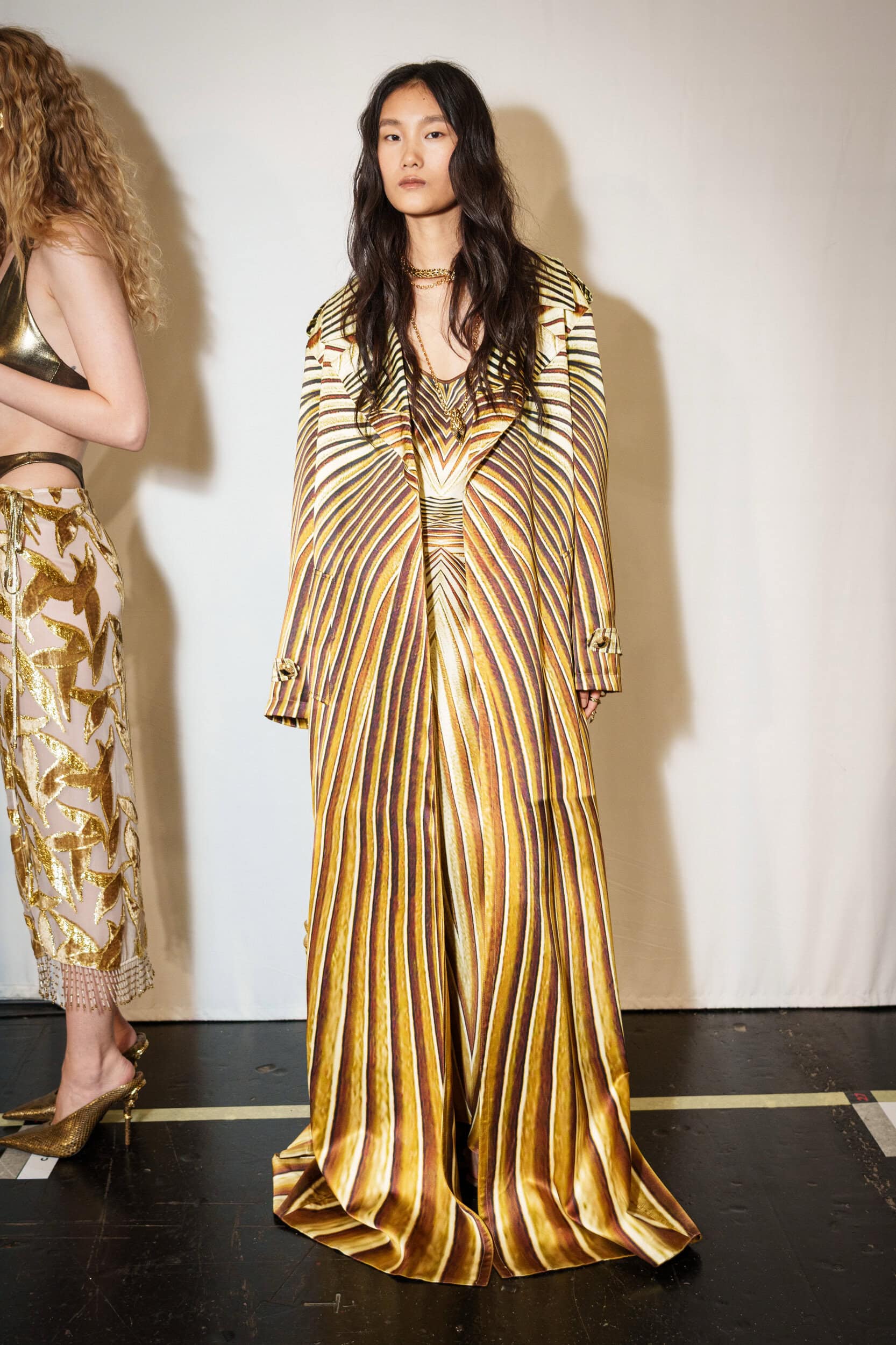 Roberto Cavalli Spring 2026 Fashion Show Backstage
