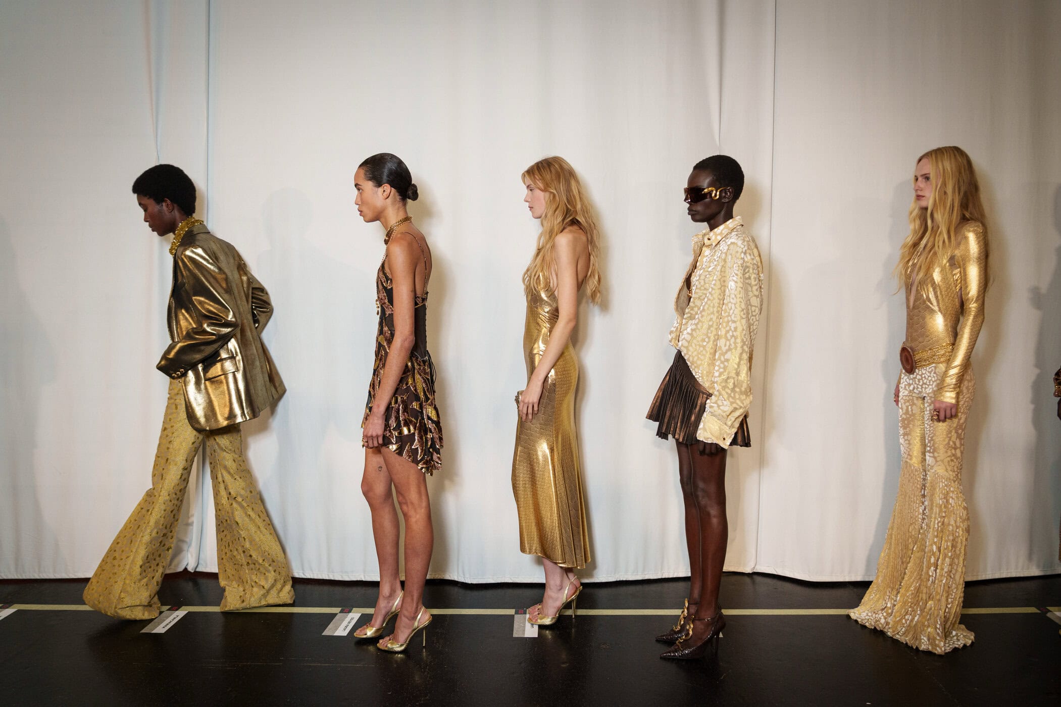 Roberto Cavalli Spring 2026 Fashion Show Backstage