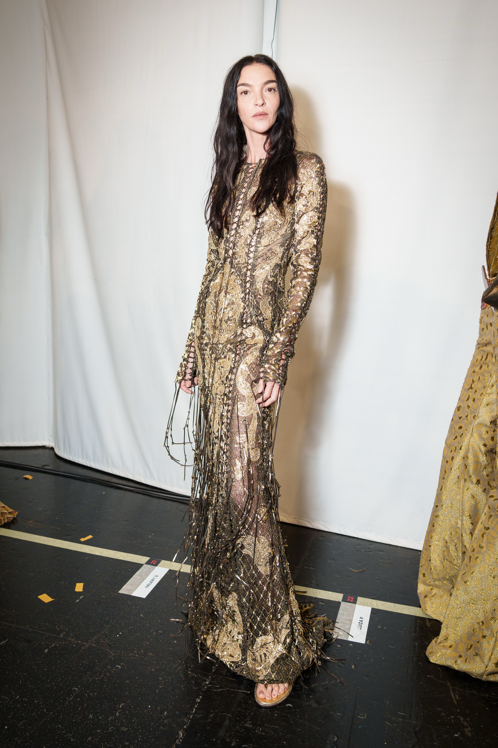 Roberto Cavalli Spring 2026 Fashion Show Backstage