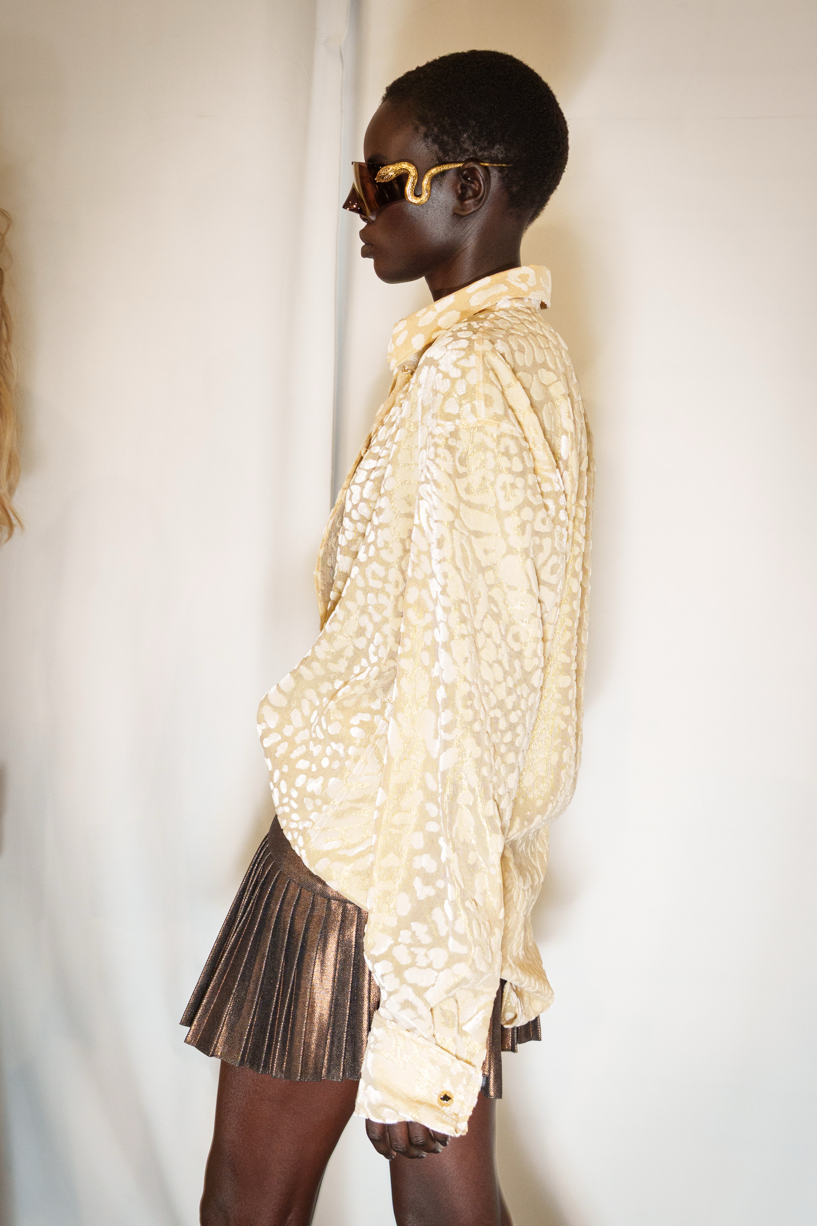 Roberto Cavalli Spring 2026 Fashion Show Backstage
