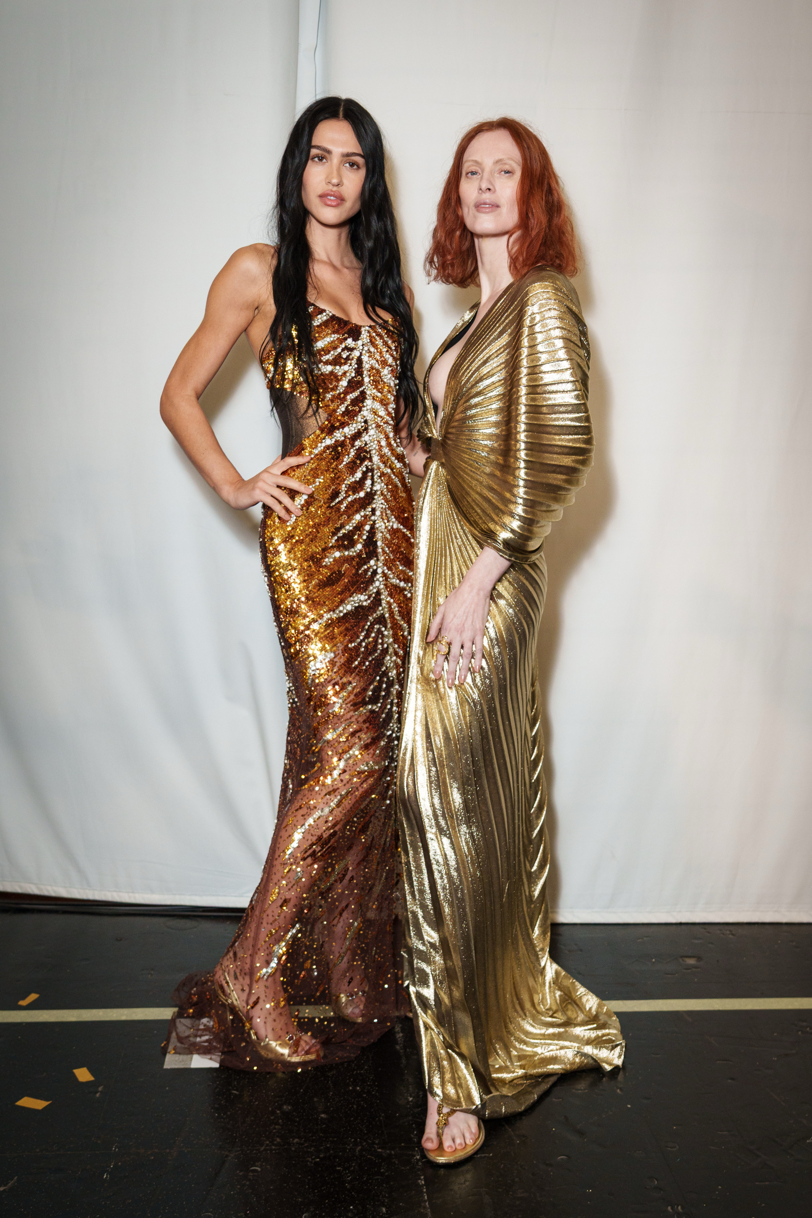 Roberto Cavalli Spring 2026 Fashion Show Backstage