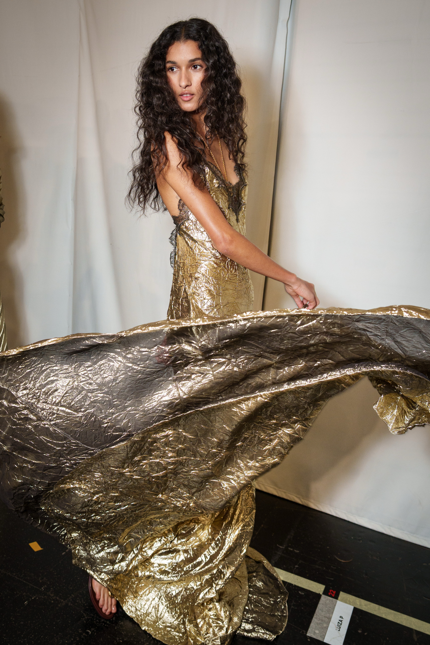 Roberto Cavalli Spring 2026 Fashion Show Backstage