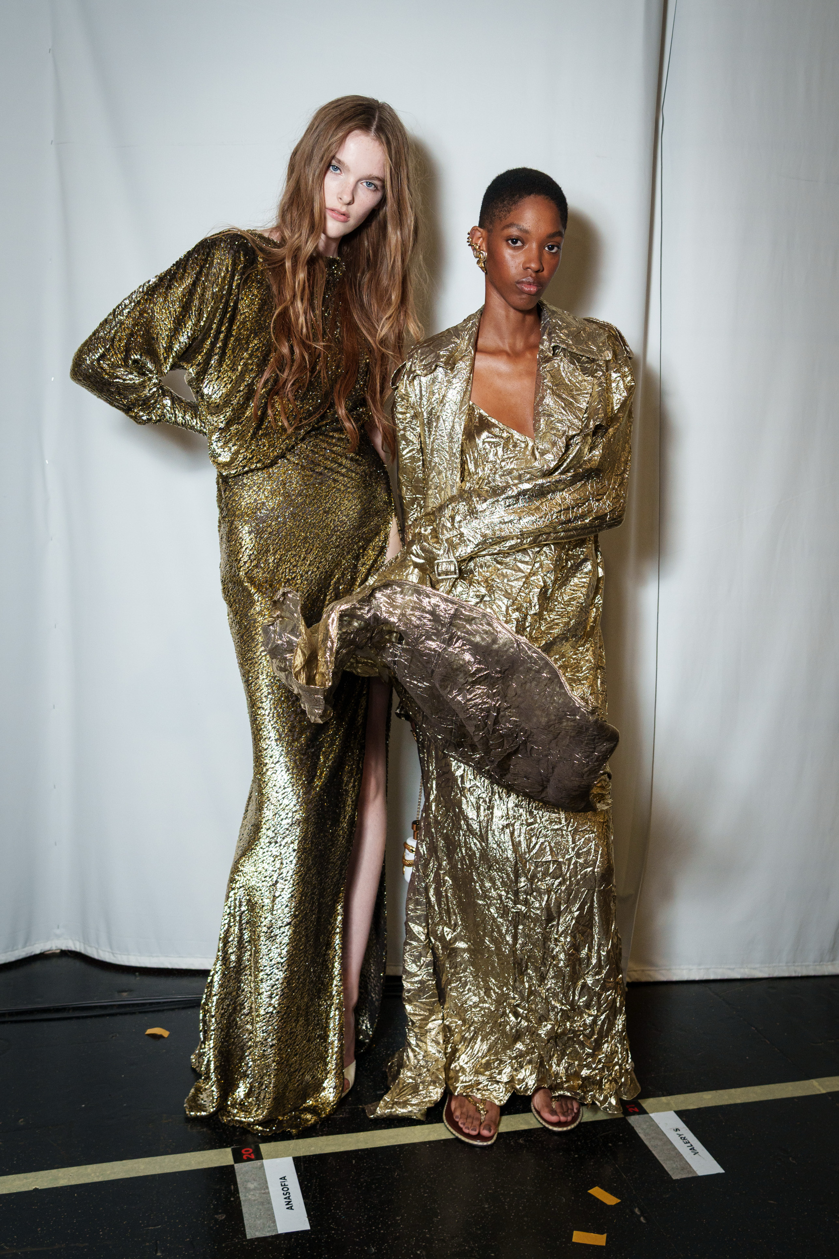 Roberto Cavalli Spring 2026 Fashion Show Backstage