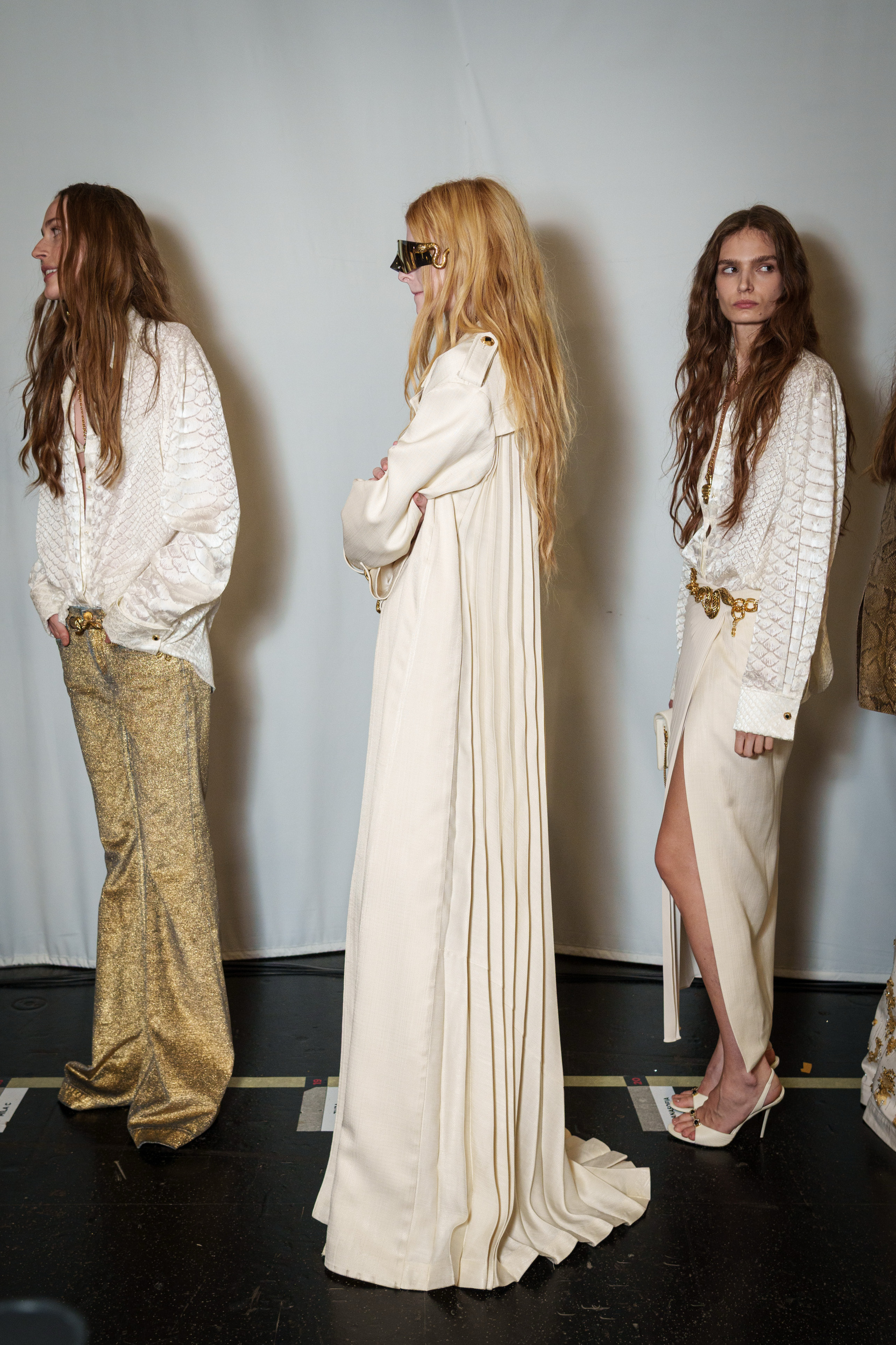 Roberto Cavalli Spring 2026 Fashion Show Backstage