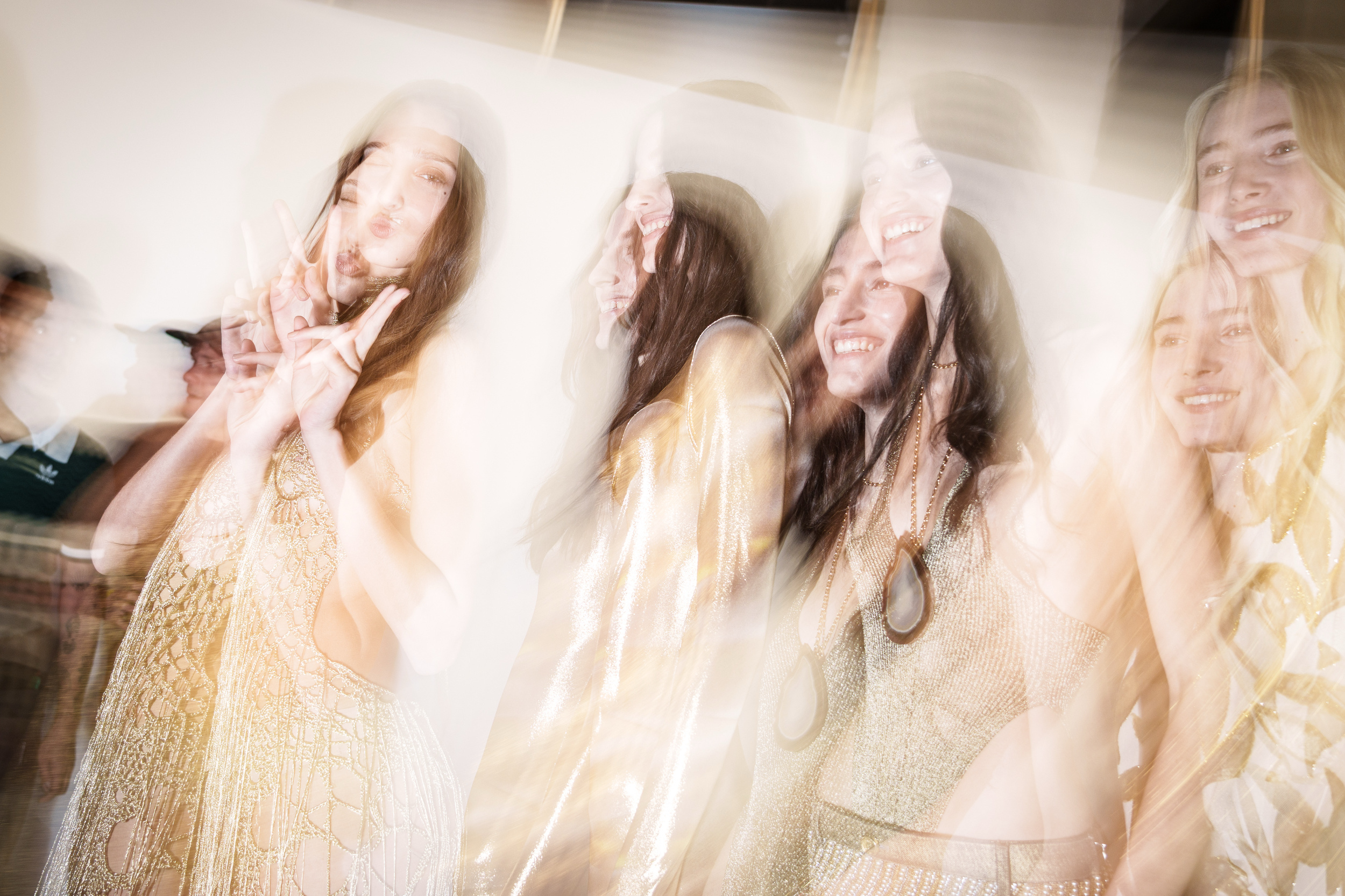 Roberto Cavalli Spring 2026 Fashion Show Backstage