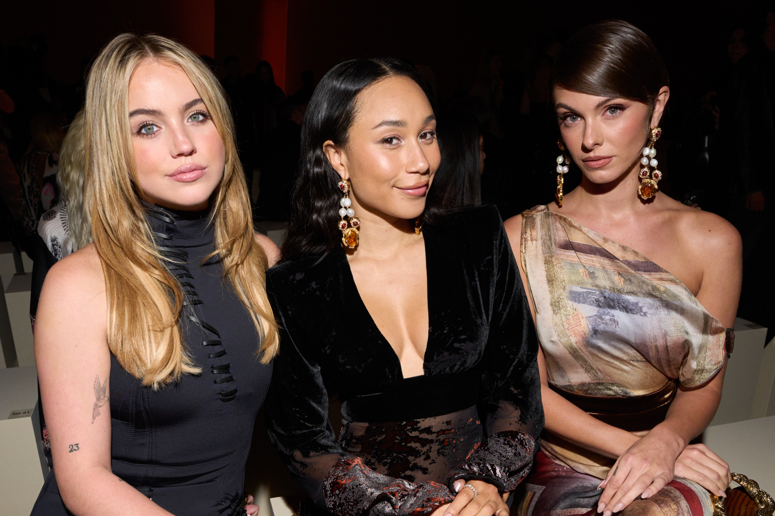 Roberto Cavalli Spring 2026 Fashion Show Front Row