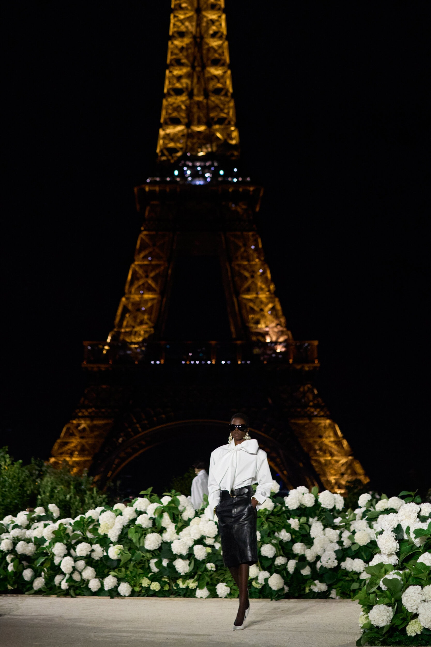 Saint Laurent Spring 2026 Fashion Show Atmosphere