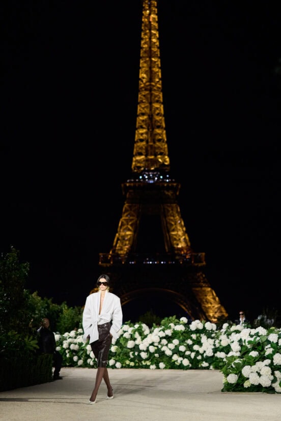 Saint Laurent Spring 2026 Fashion Show Atmosphere