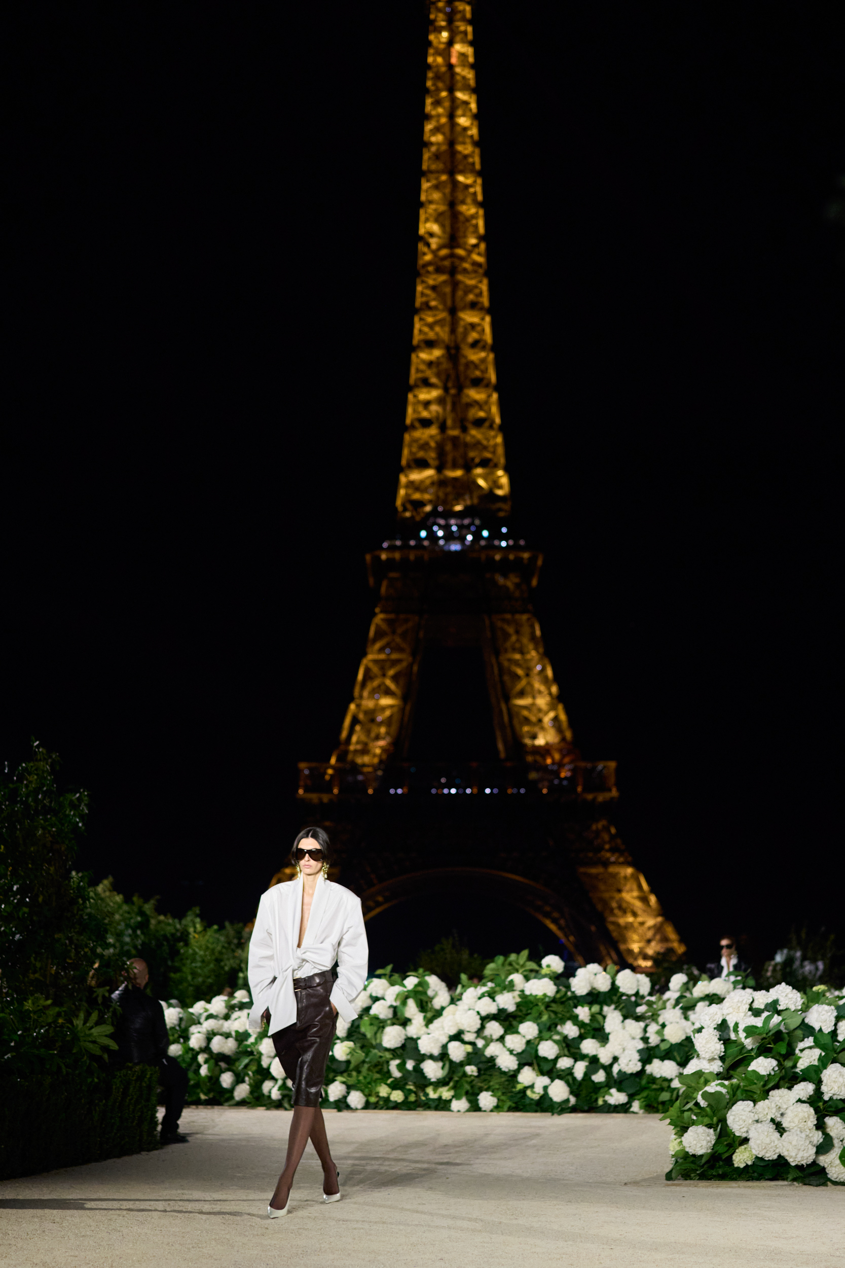Saint Laurent Spring 2026 Fashion Show Atmosphere