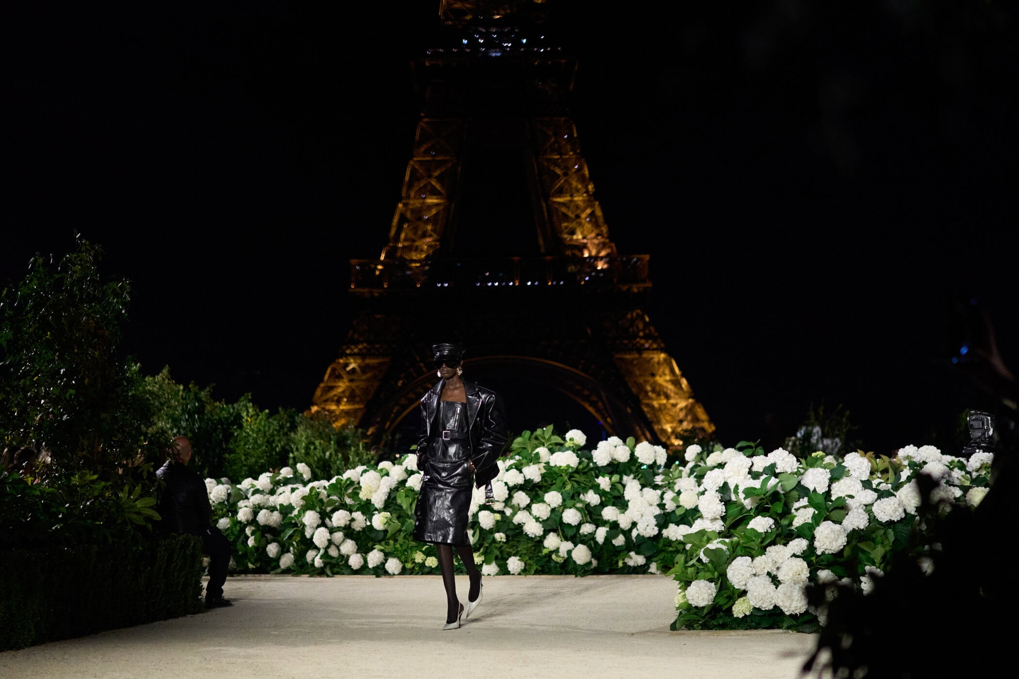 Saint Laurent Spring 2026 Fashion Show Atmosphere