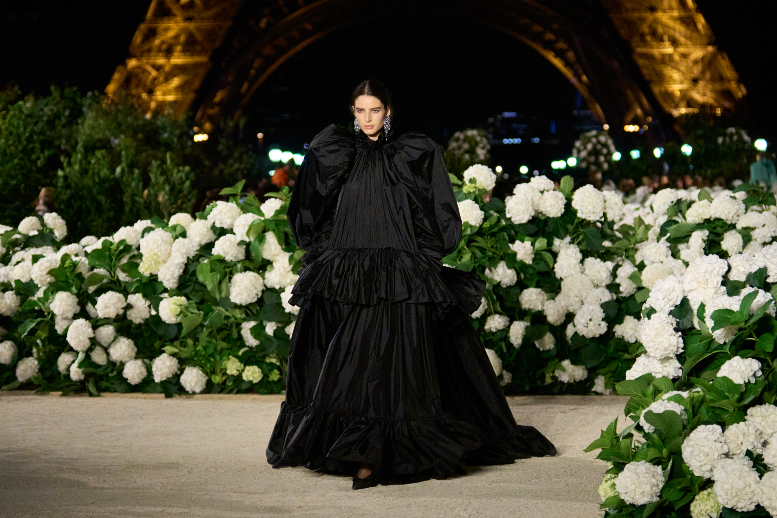 Saint Laurent Spring 2026 Fashion Show Atmosphere