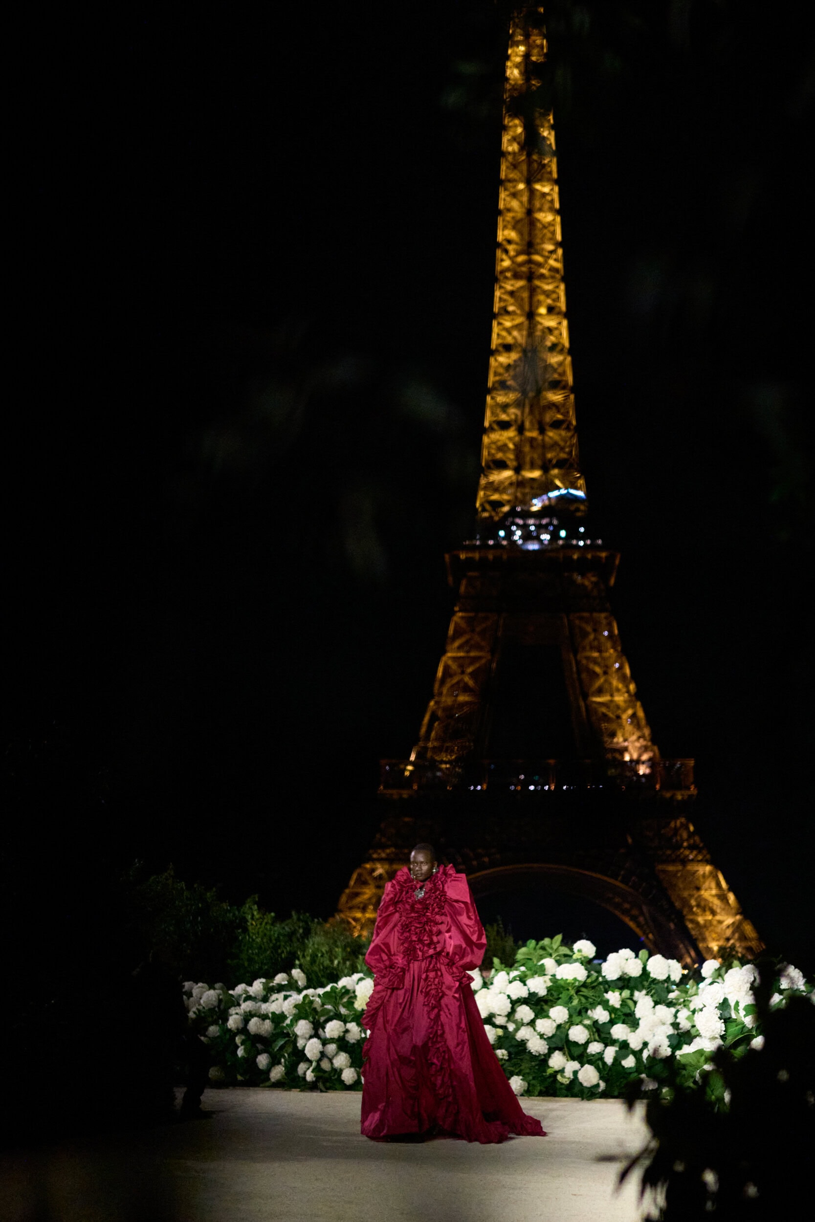 Saint Laurent Spring 2026 Fashion Show Atmosphere