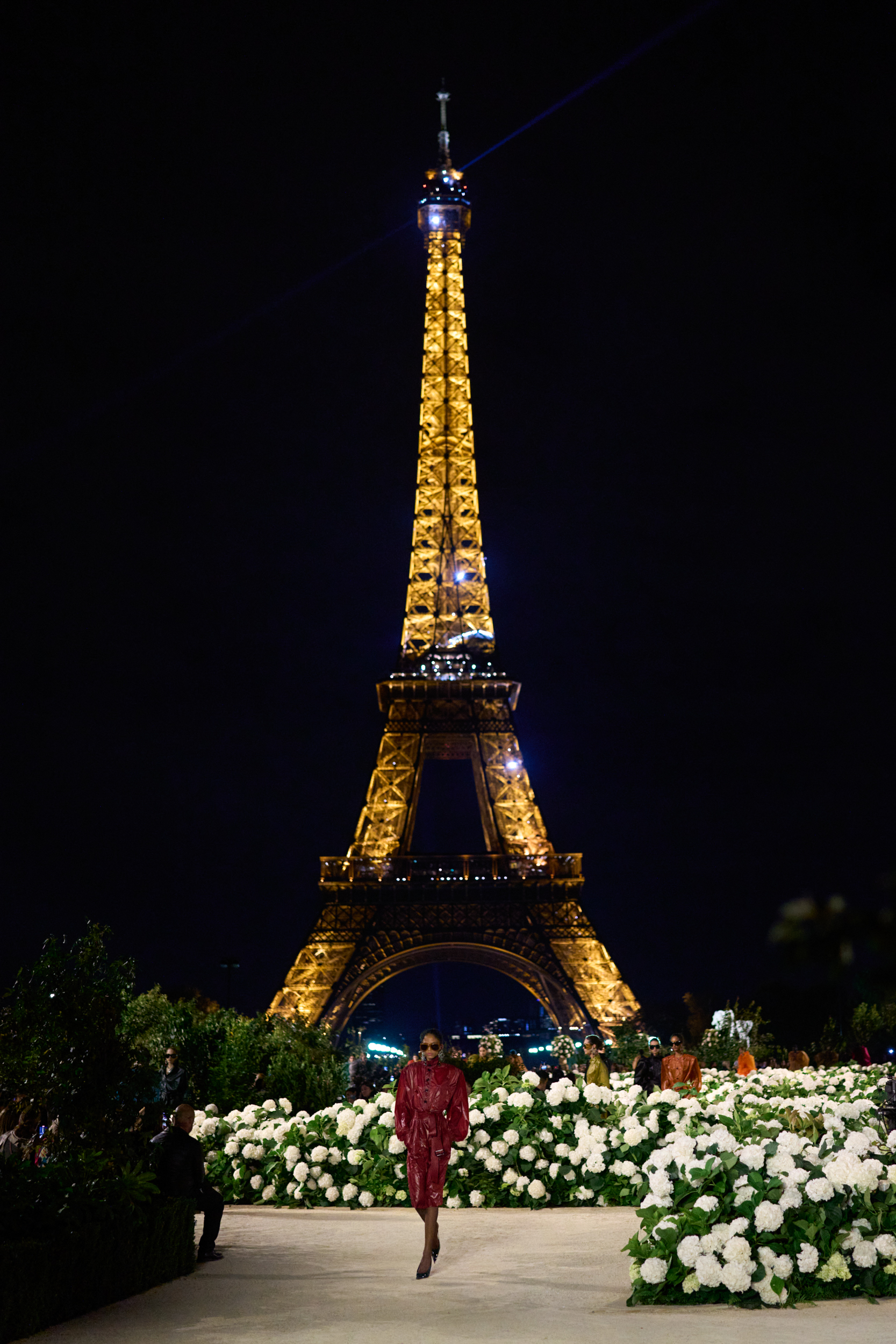 Saint Laurent Spring 2026 Fashion Show Atmosphere