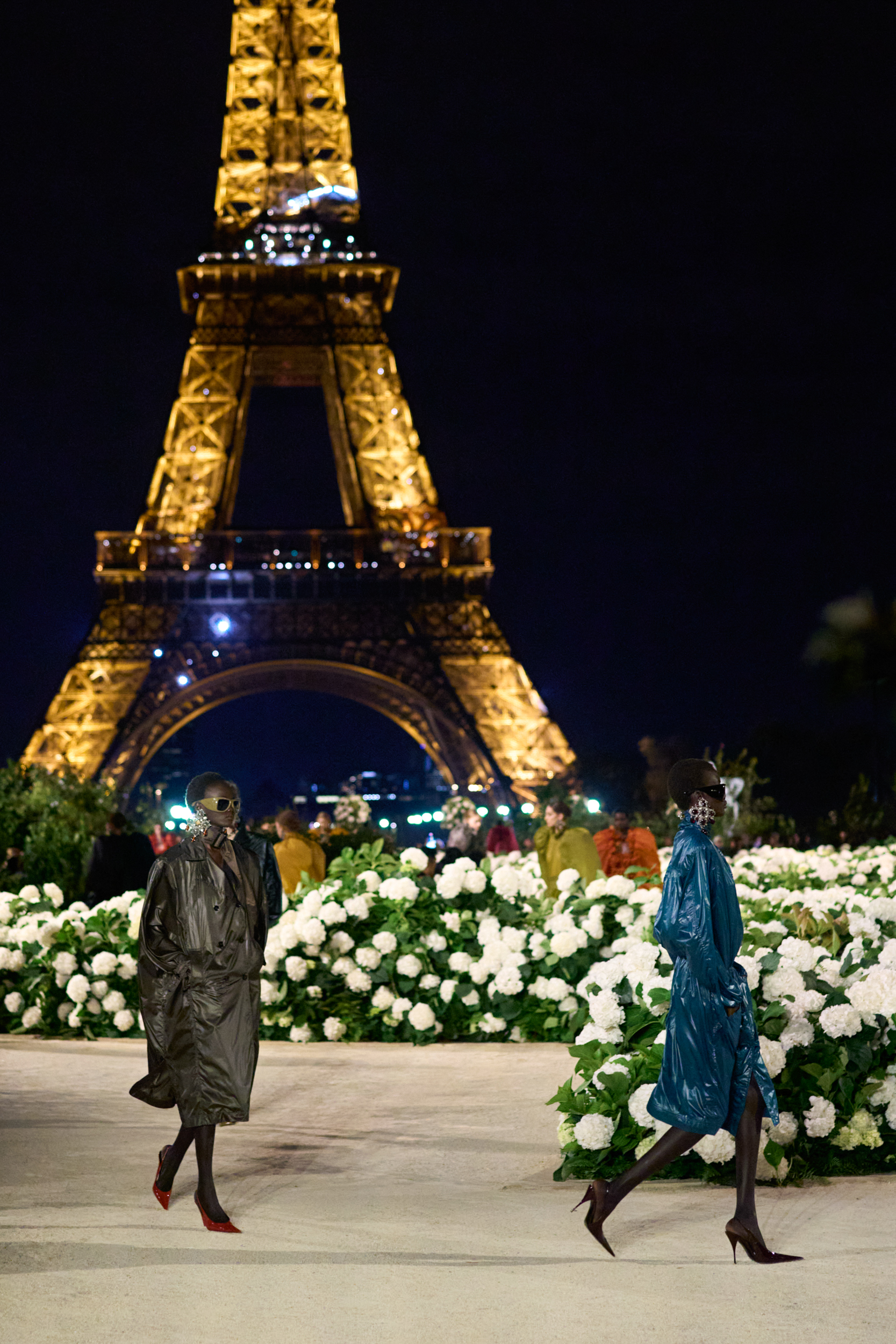 Saint Laurent Spring 2026 Fashion Show Atmosphere