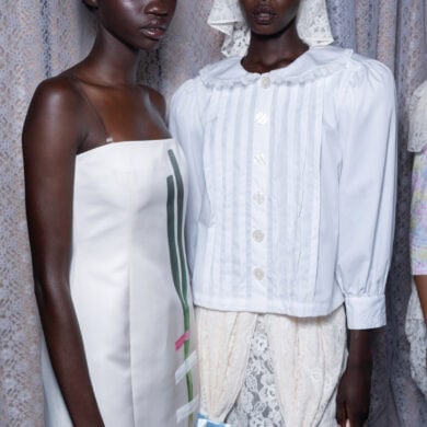Sandy Liang Spring 2026 Fashion Show Backstage