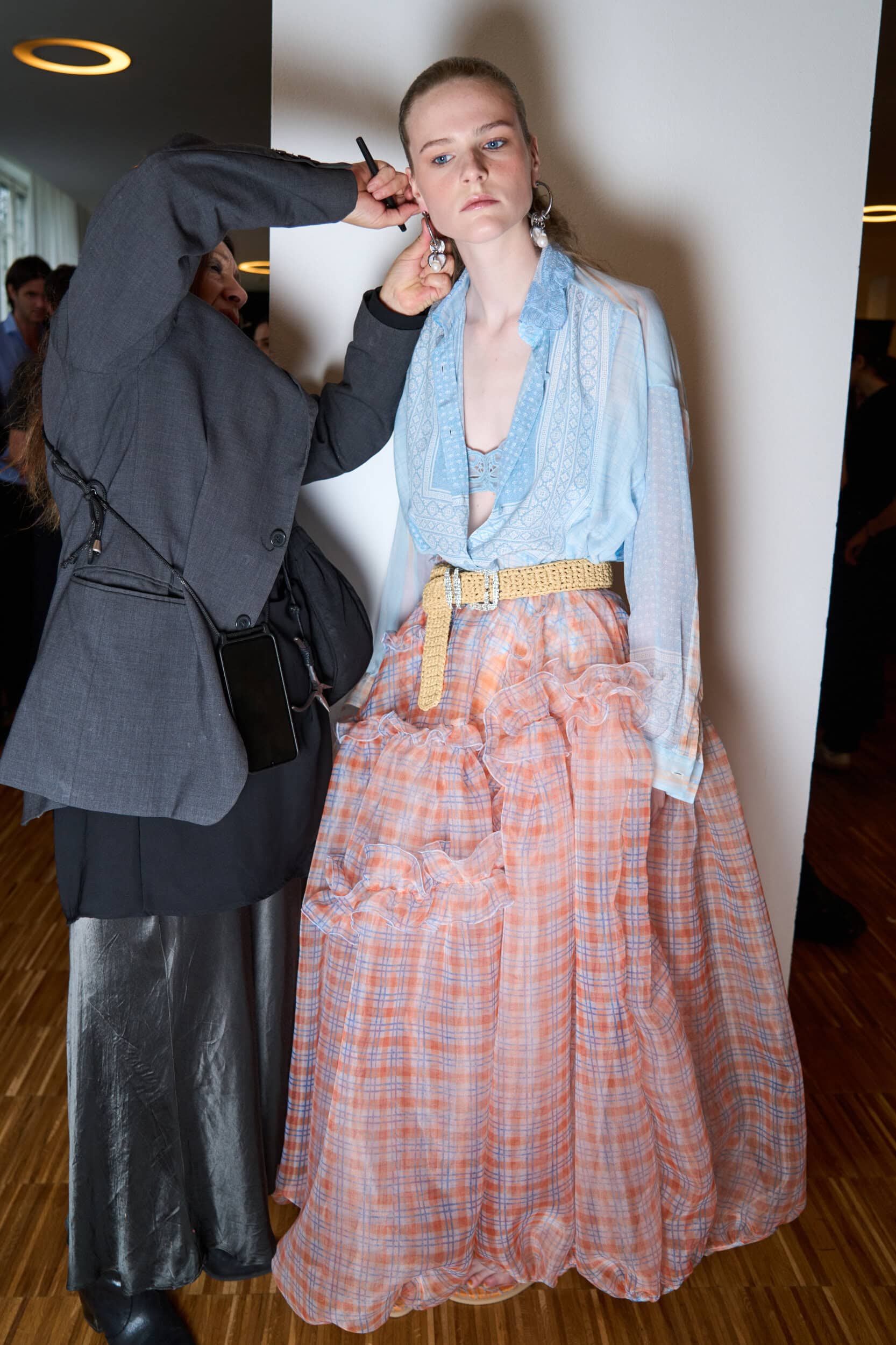 Ermanno Scervino Spring 2026 Fashion Show Backstage