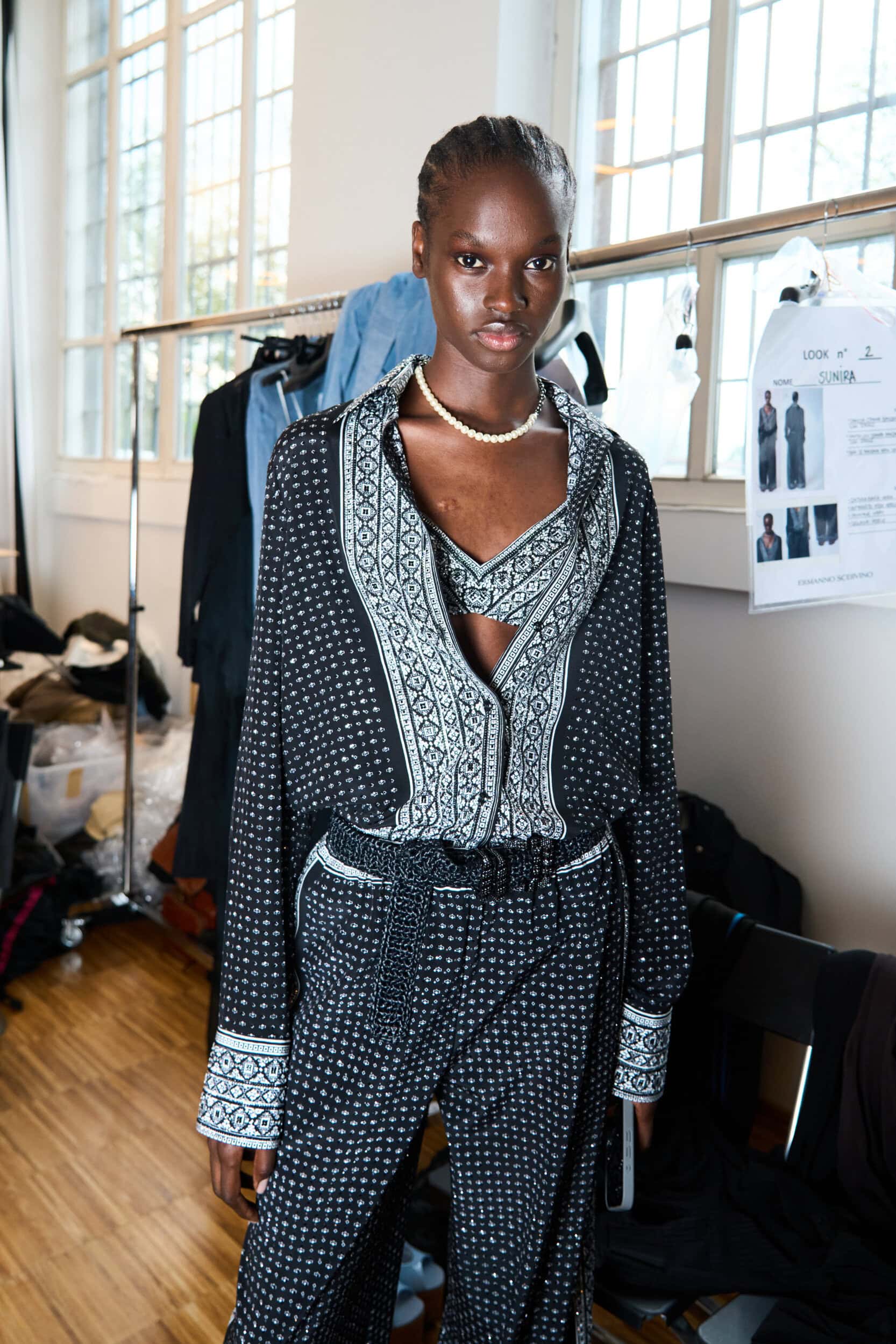 Ermanno Scervino Spring 2026 Fashion Show Backstage