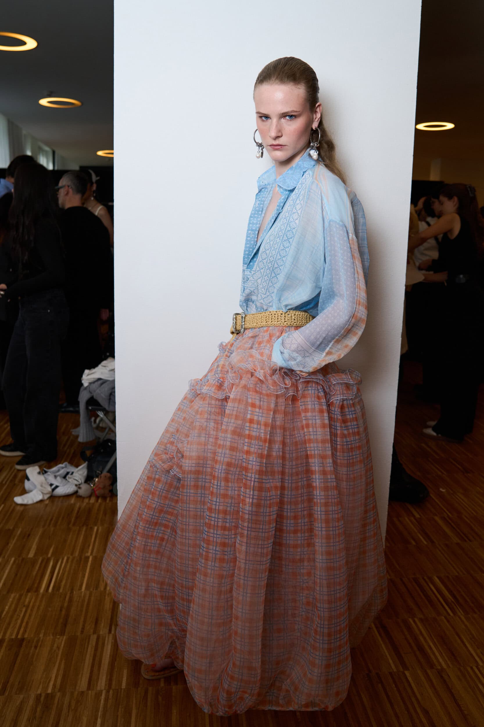 Ermanno Scervino Spring 2026 Fashion Show Backstage