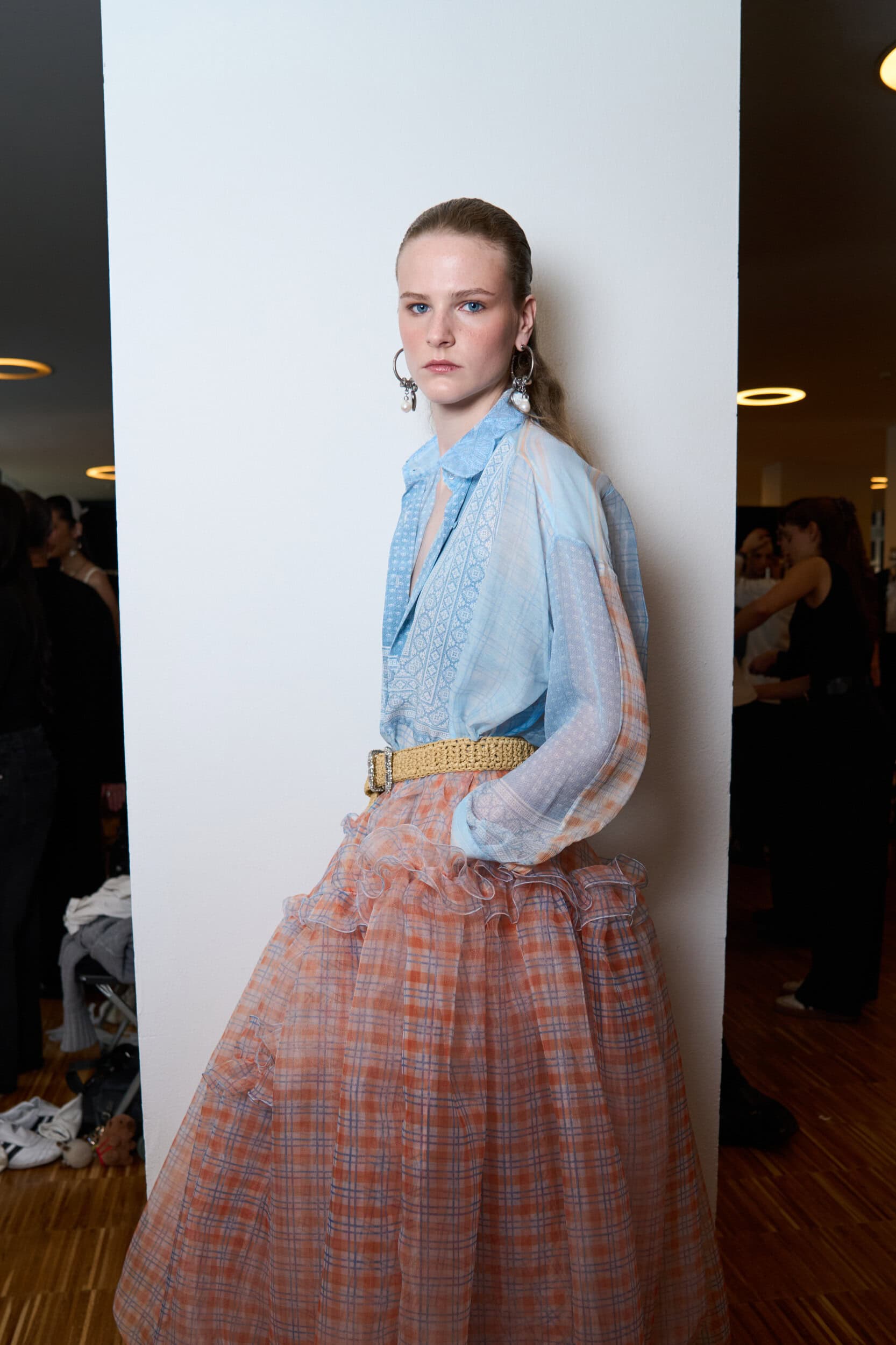 Ermanno Scervino Spring 2026 Fashion Show Backstage