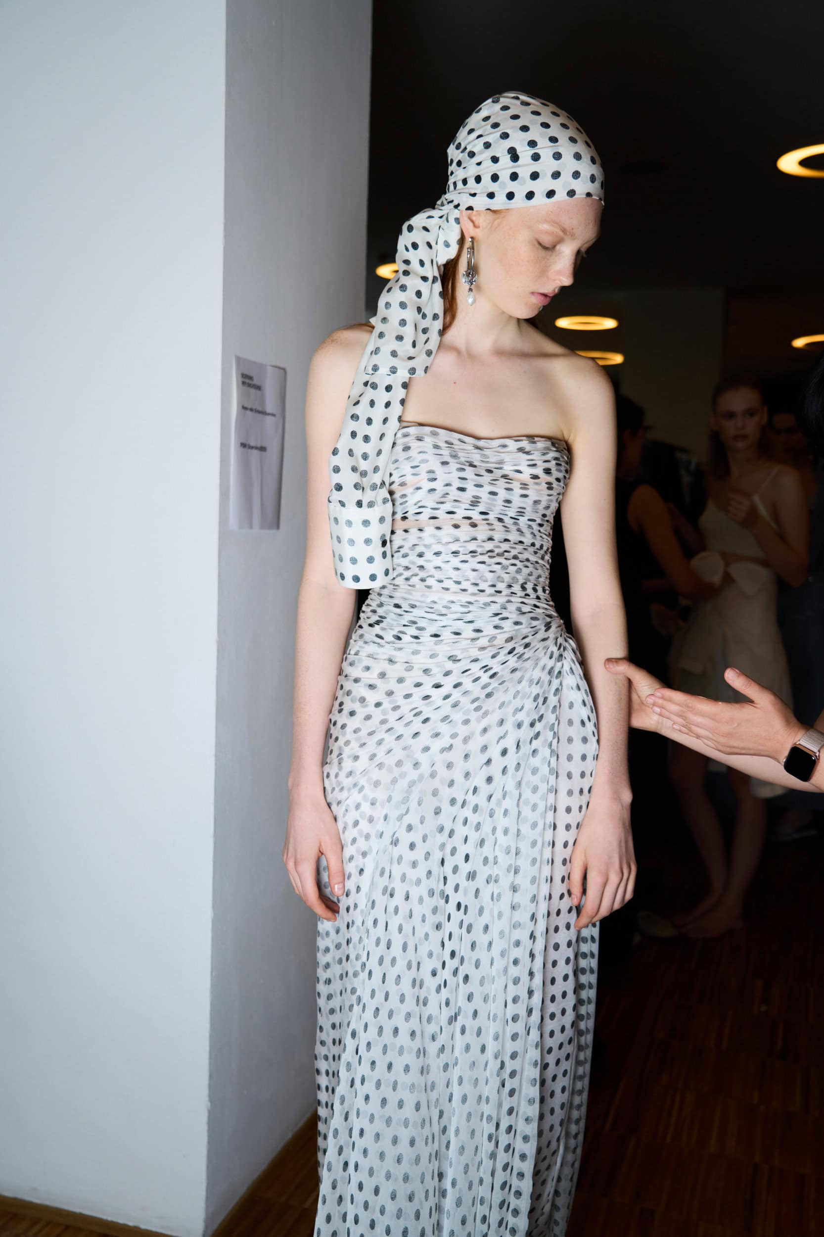 Ermanno Scervino Spring 2026 Fashion Show Backstage