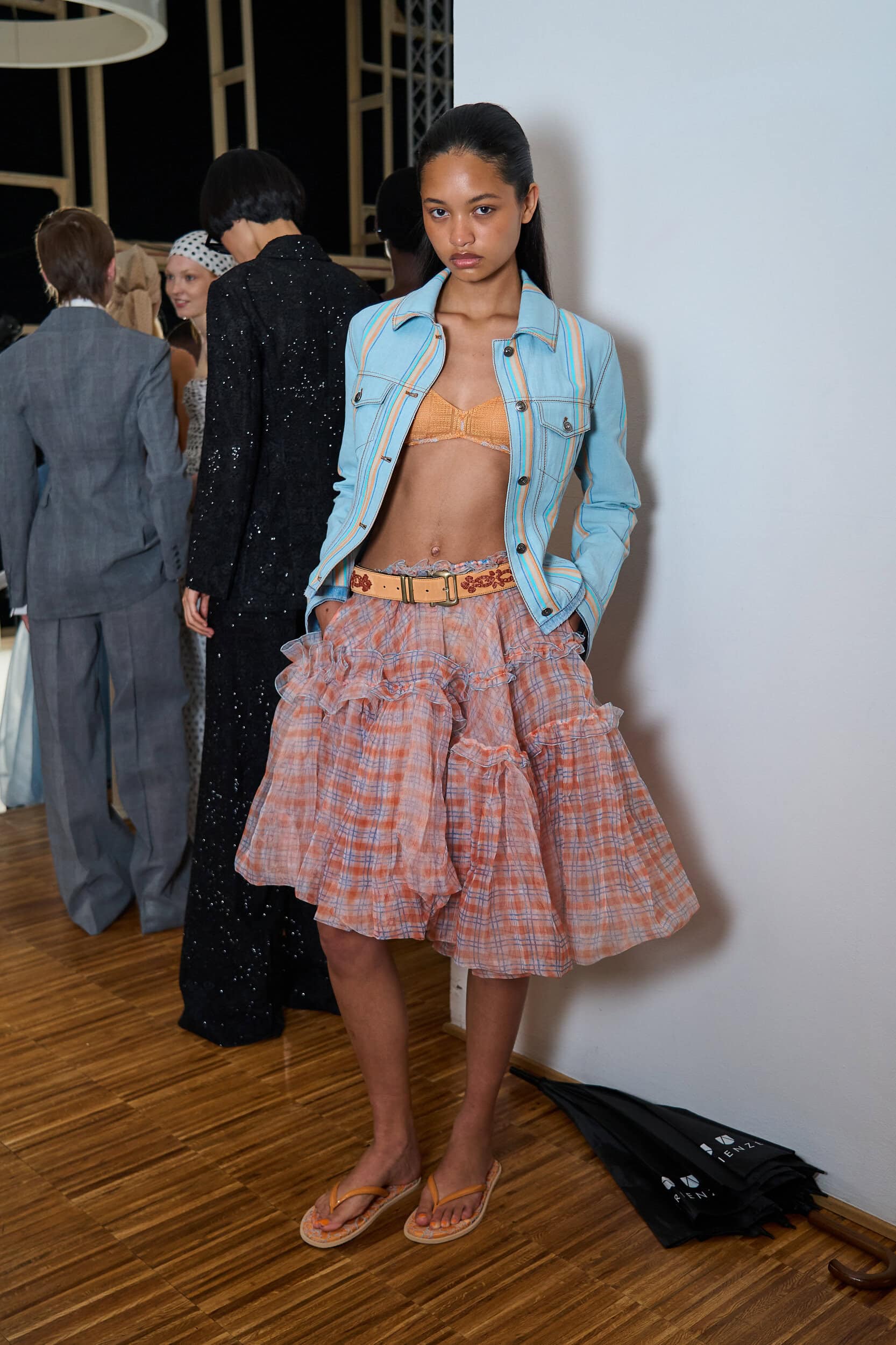 Ermanno Scervino Spring 2026 Fashion Show Backstage