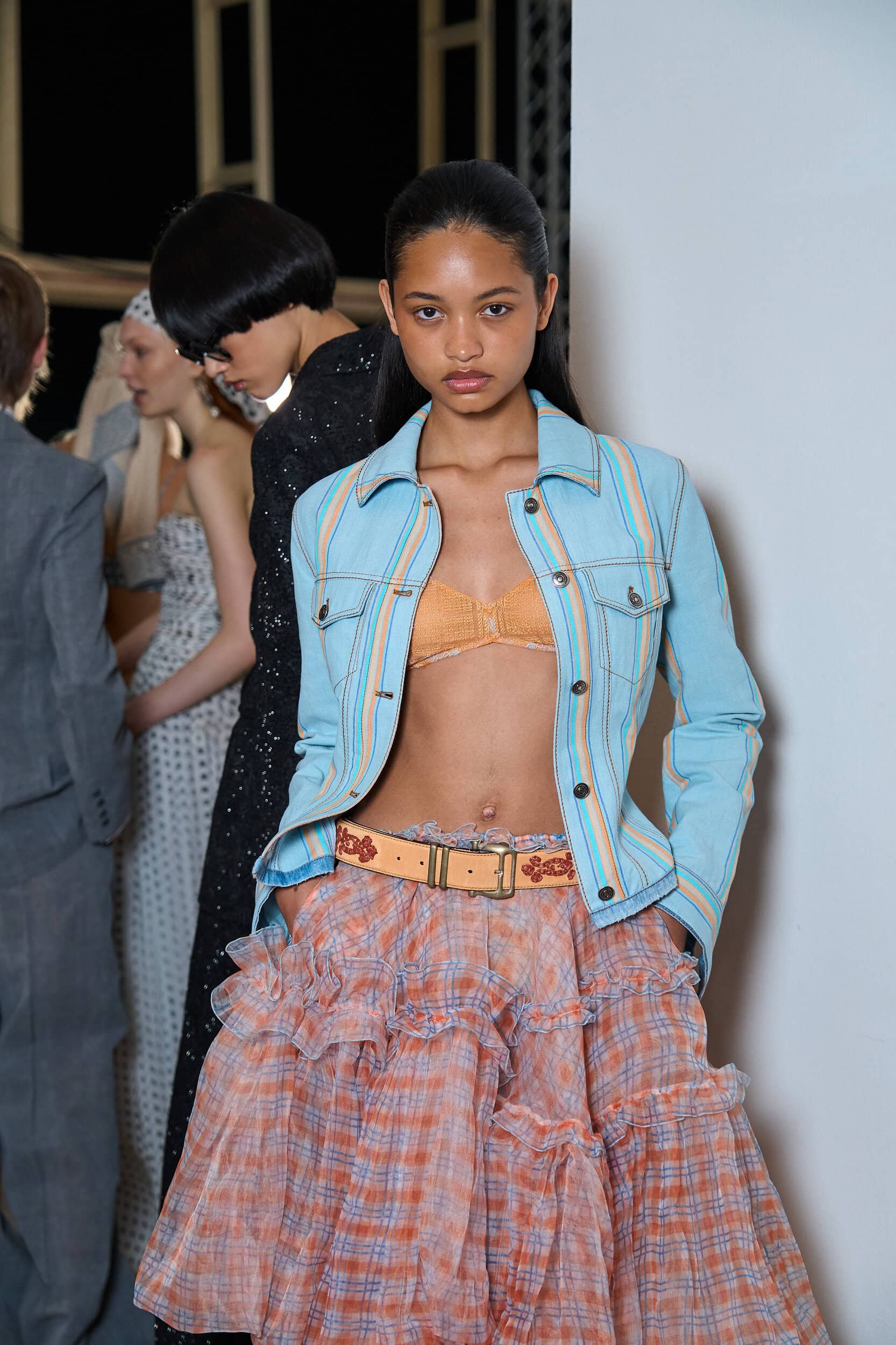 Ermanno Scervino Spring 2026 Fashion Show Backstage