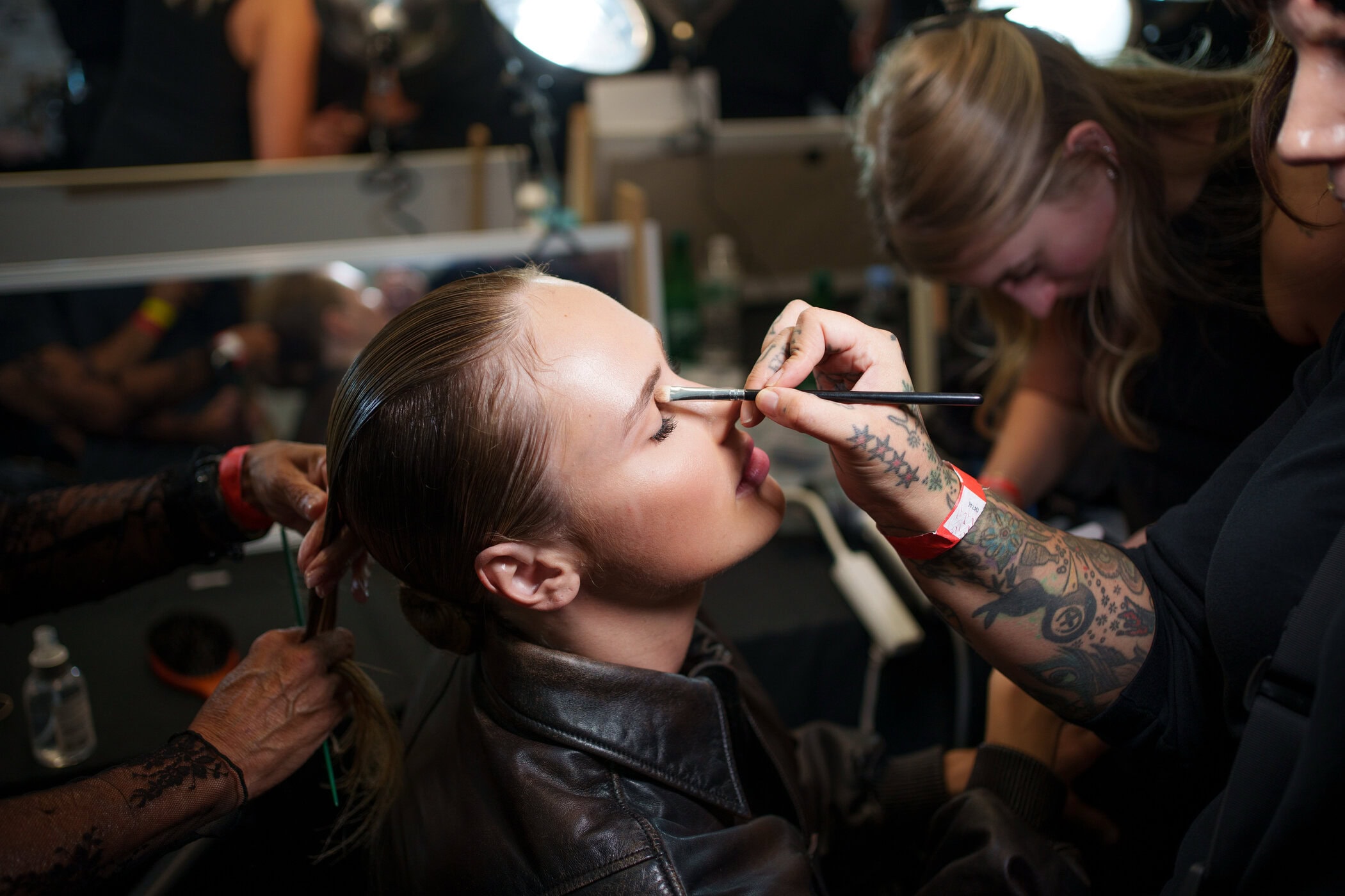 Sergio Hudson Spring 2026 Fashion Show Backstage