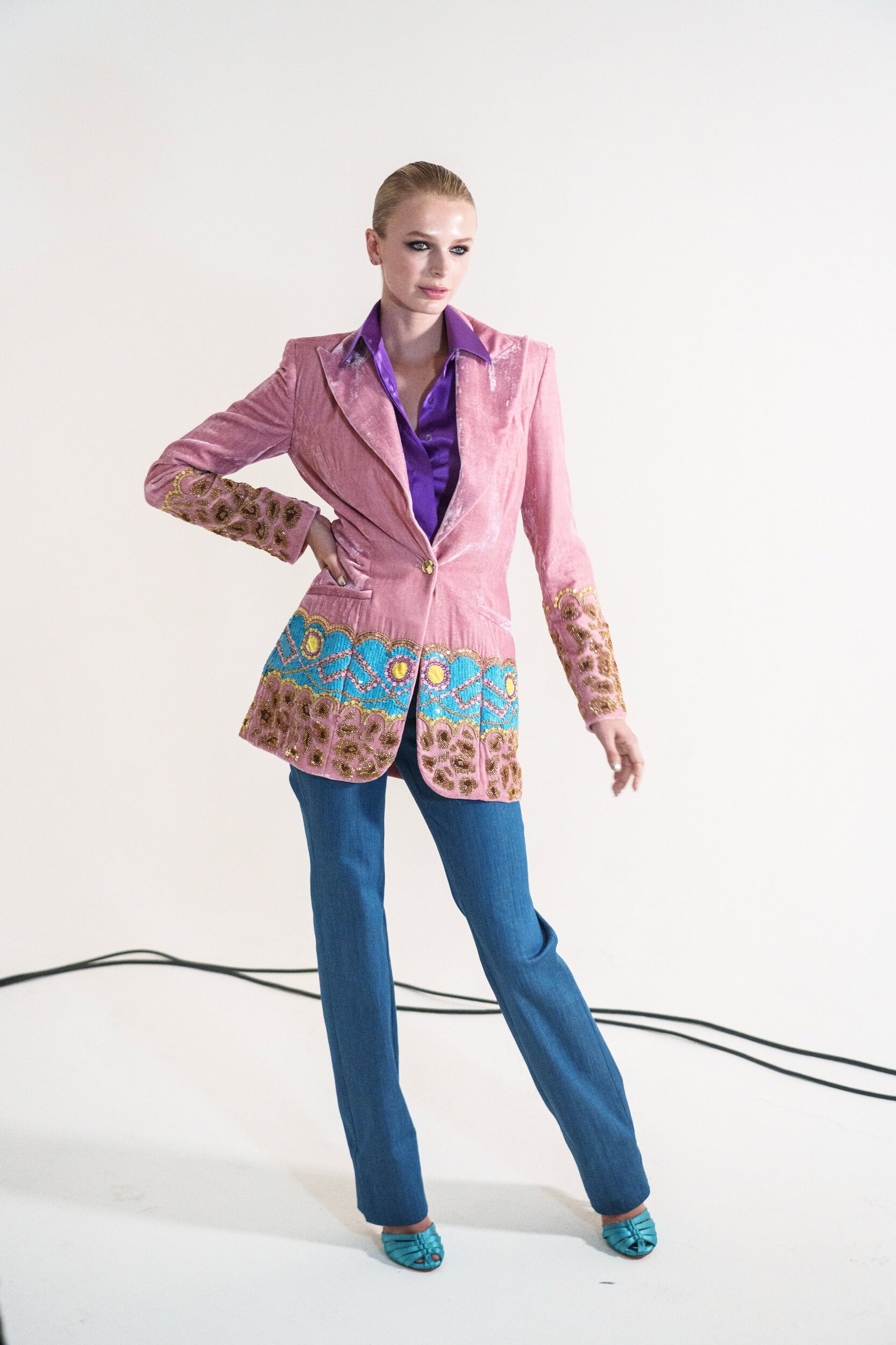 Sergio Hudson Spring 2026 Fashion Show Backstage