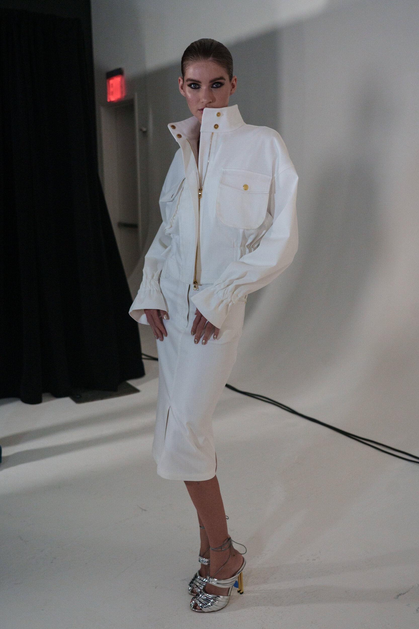Sergio Hudson Spring 2026 Fashion Show Backstage