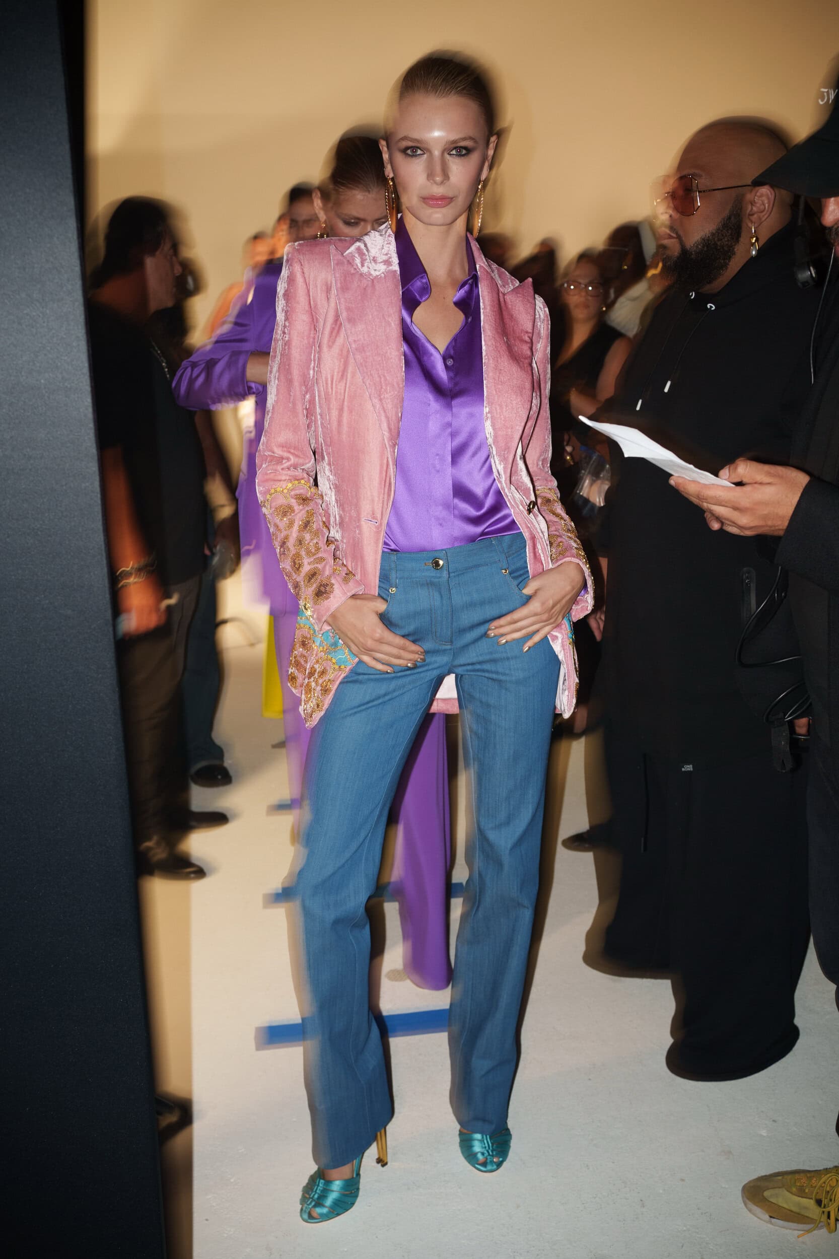 Sergio Hudson Spring 2026 Fashion Show Backstage