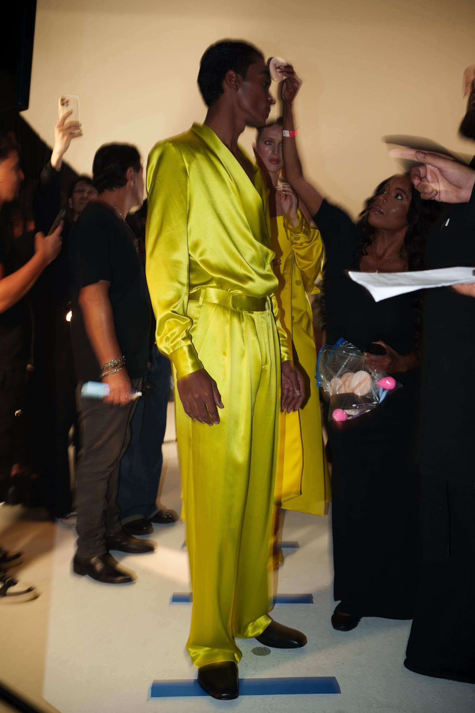 Sergio Hudson Spring 2026 Fashion Show Backstage