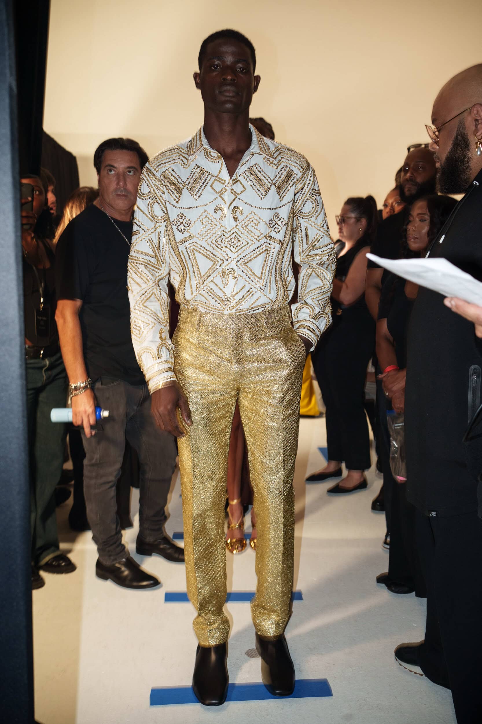 Sergio Hudson Spring 2026 Fashion Show Backstage