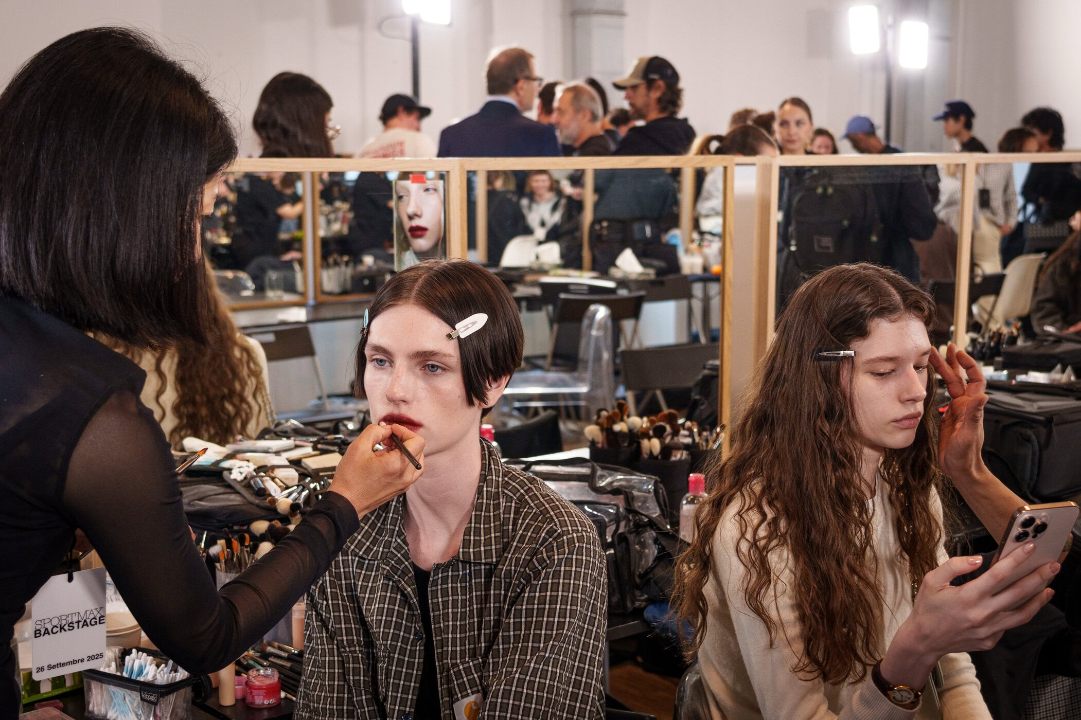 Sportmax Spring 2026 Fashion Show Backstage