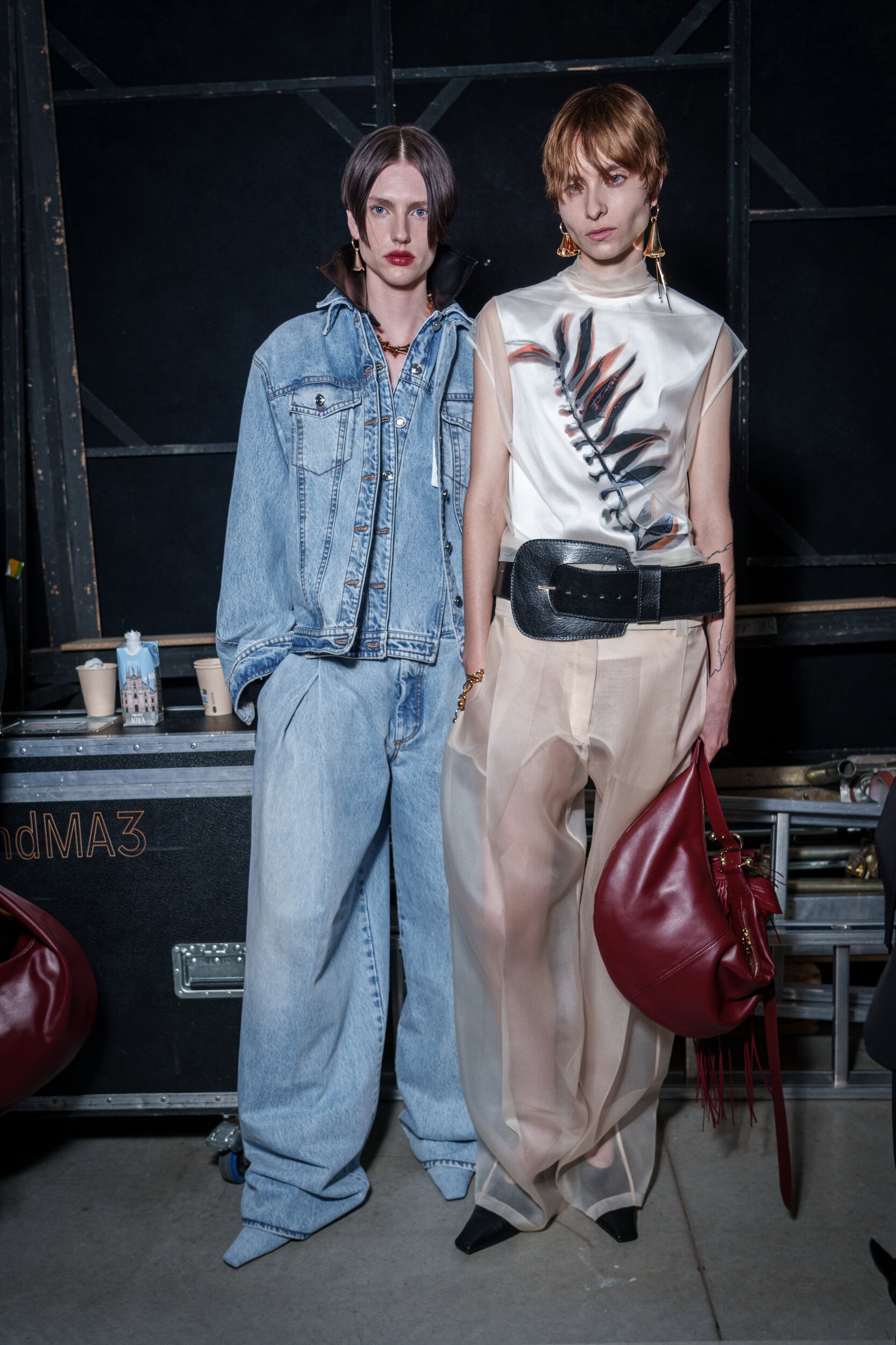Sportmax Spring 2026 Fashion Show Backstage