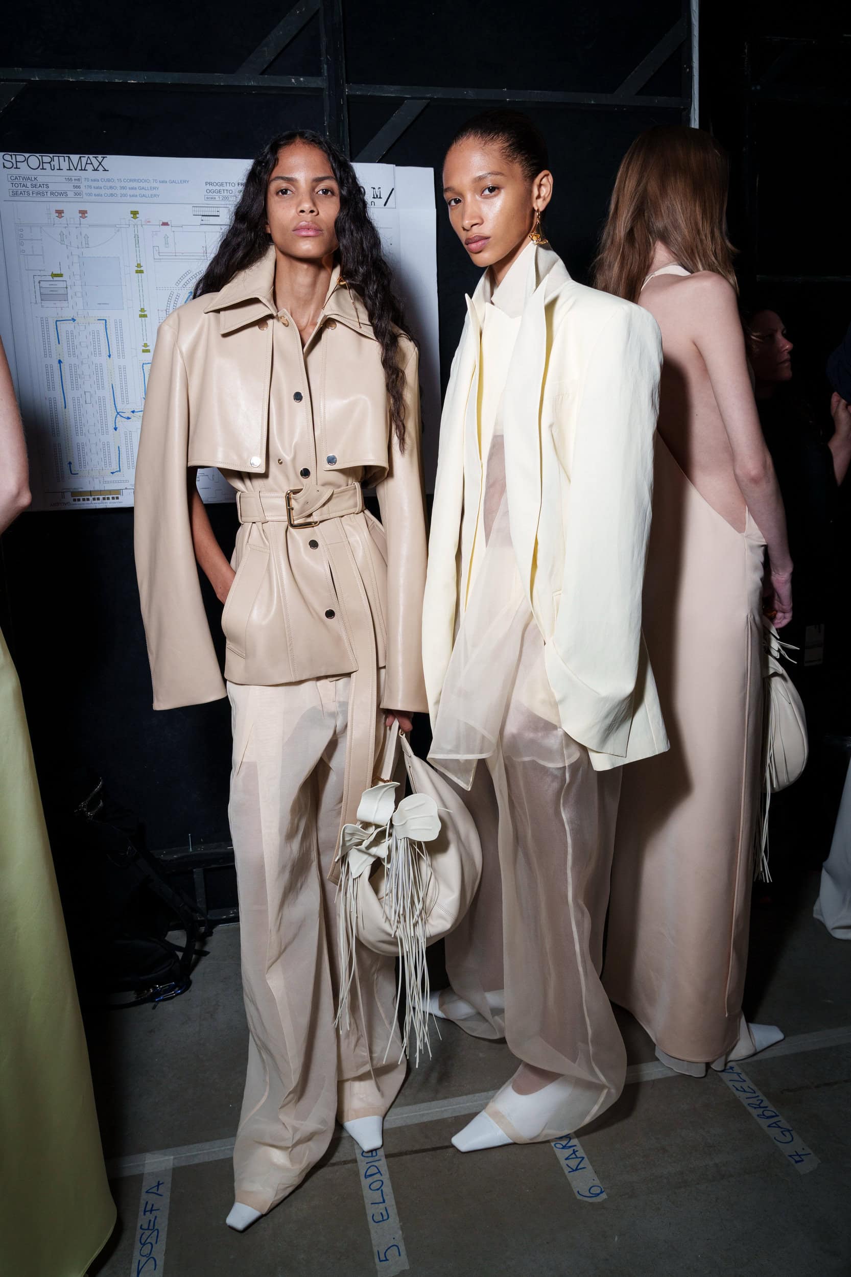 Sportmax Spring 2026 Fashion Show Backstage