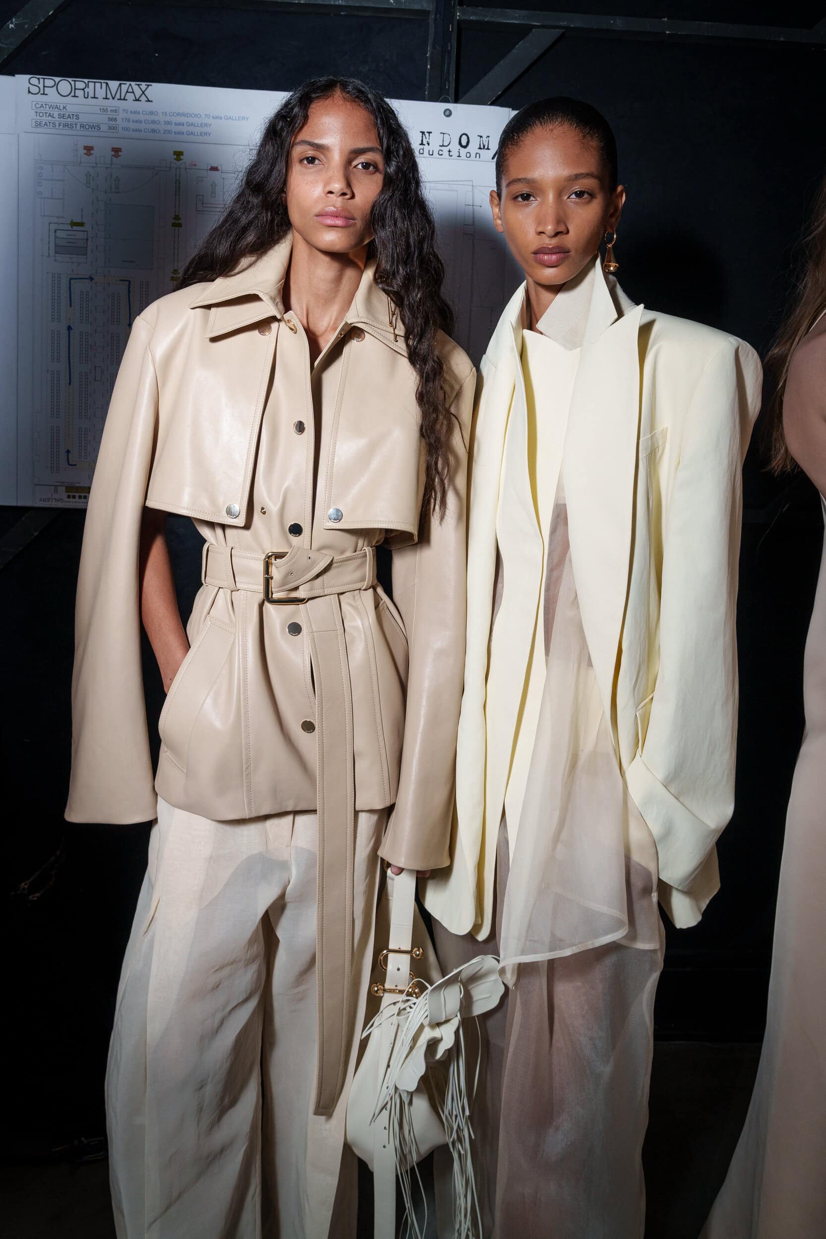 Sportmax Spring 2026 Fashion Show Backstage