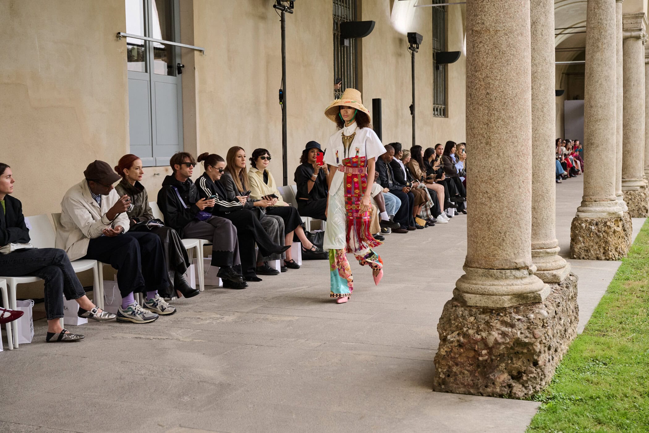 Stella Jean Spring 2026 Fashion Show Atmosphere