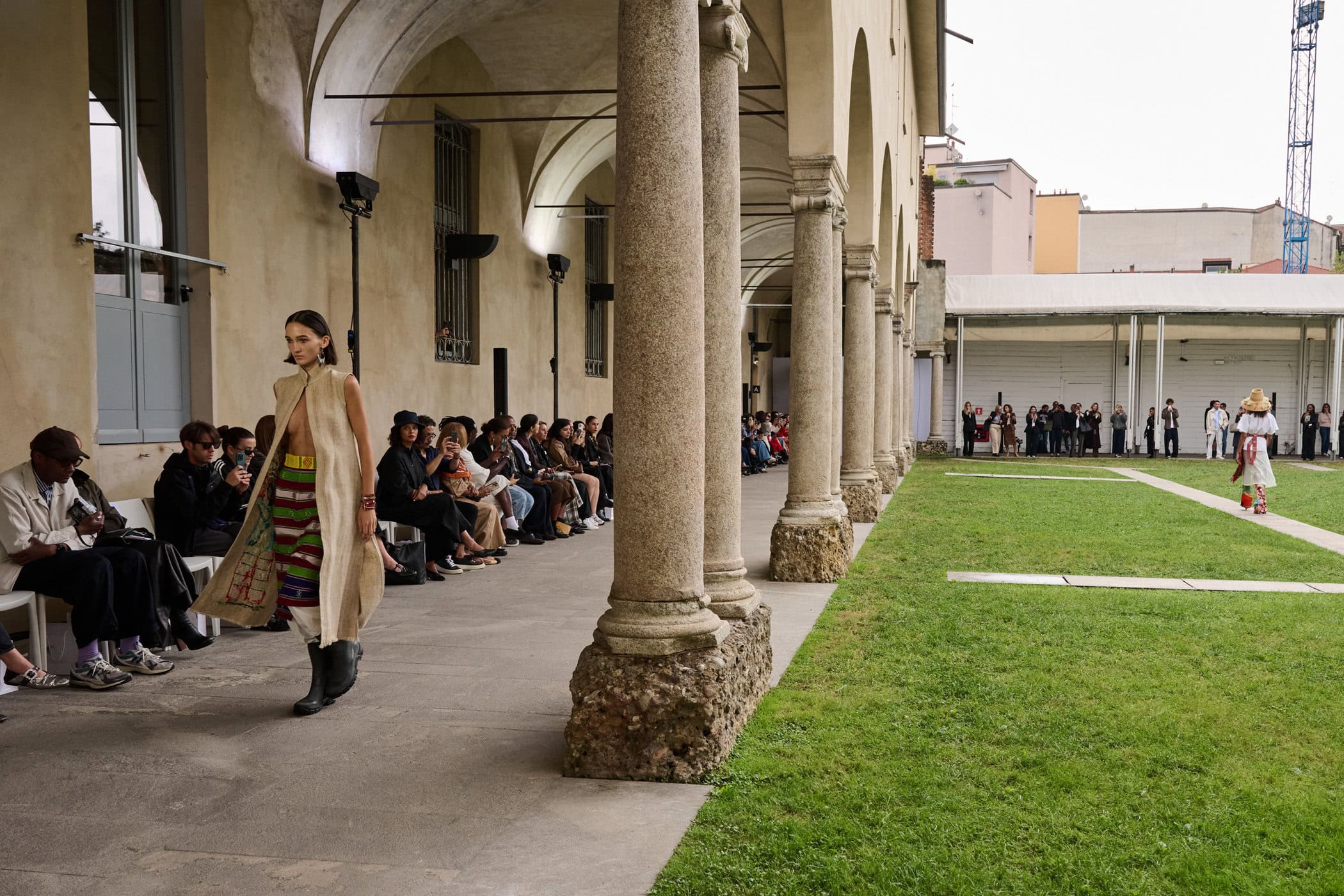 Stella Jean Spring 2026 Fashion Show Atmosphere