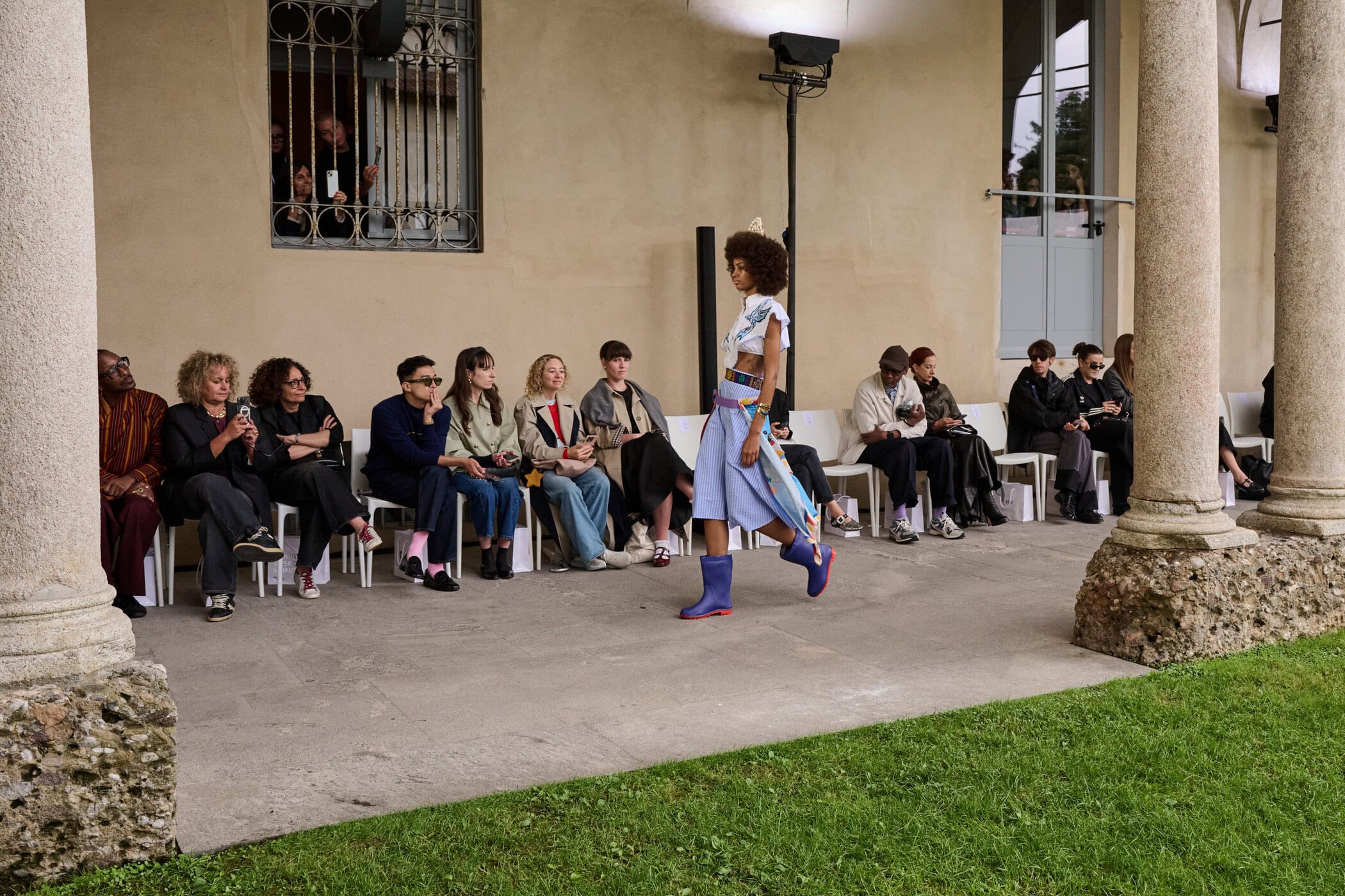 Stella Jean Spring 2026 Fashion Show Atmosphere