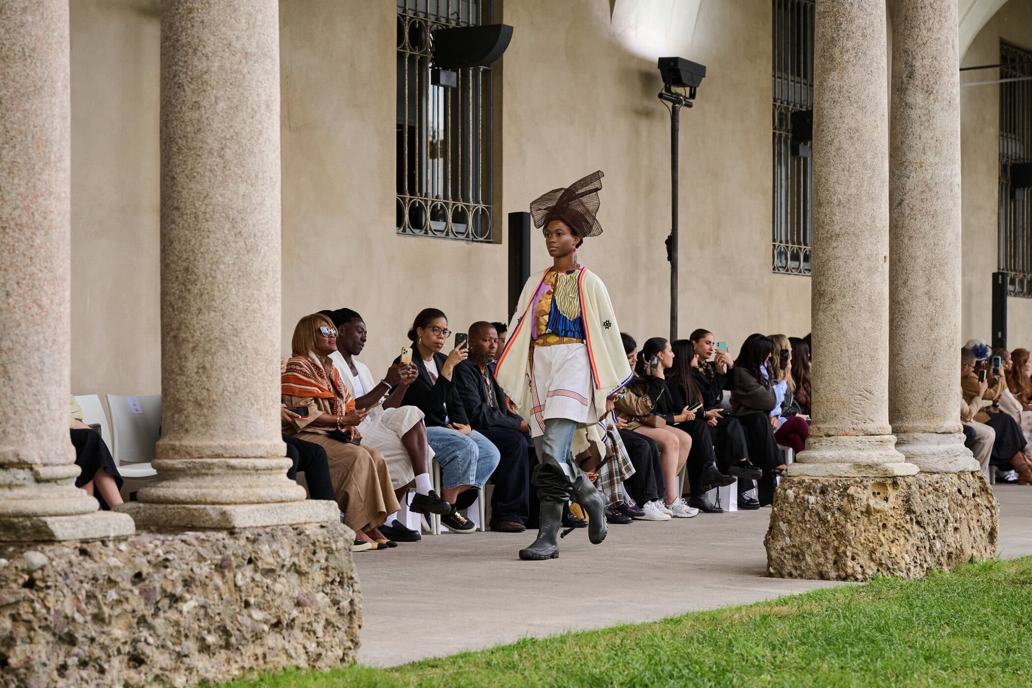 Stella Jean Spring 2026 Fashion Show Atmosphere