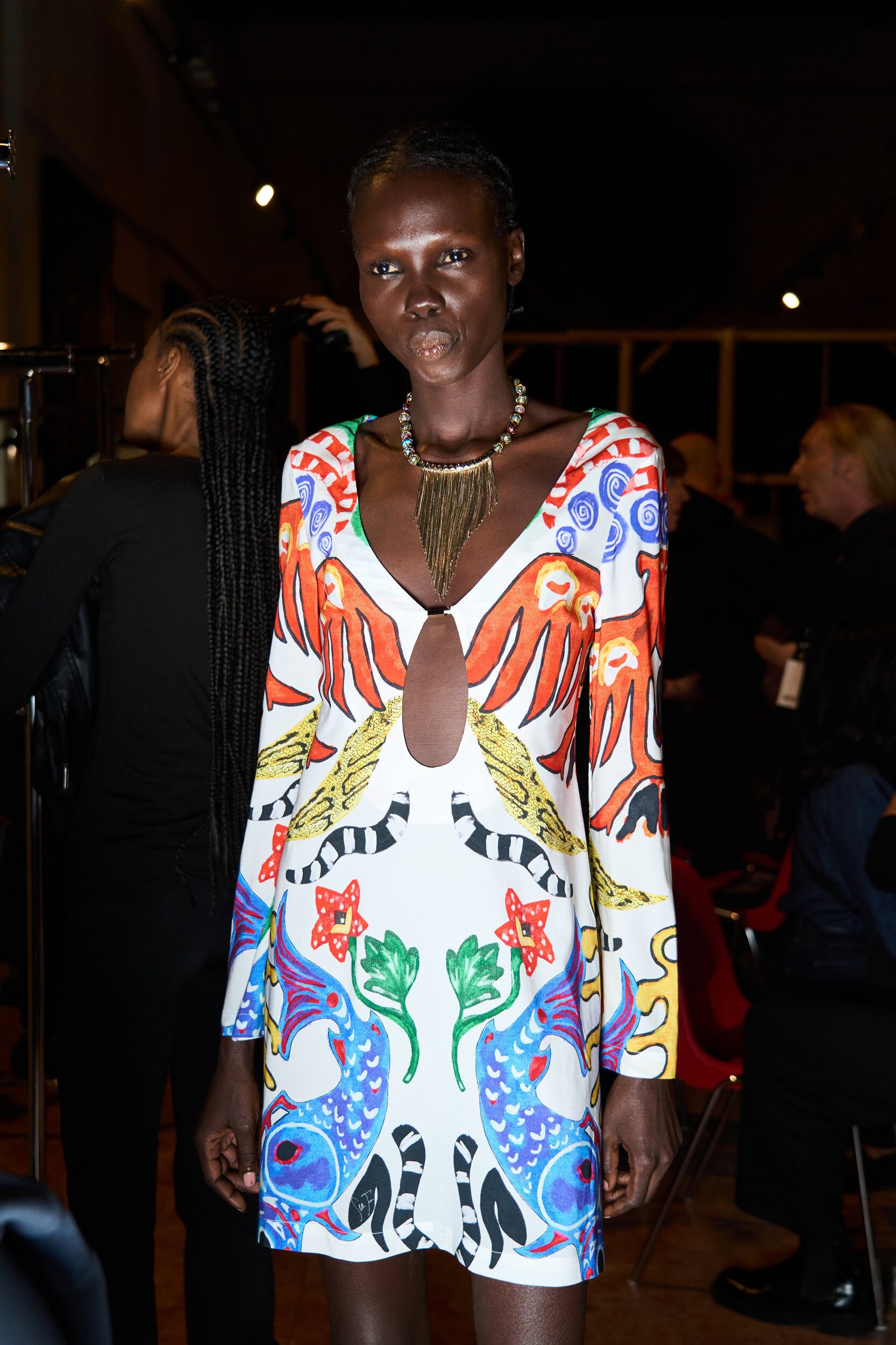 Stella Jean Spring 2026 Fashion Show Backstage