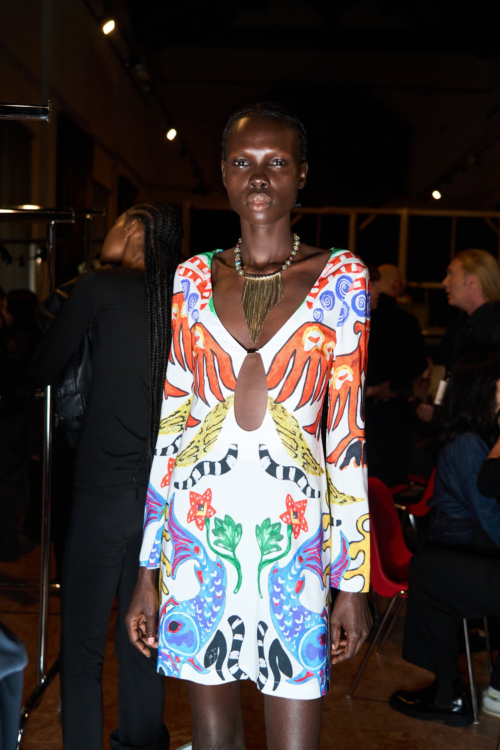 Stella Jean Spring 2026 Fashion Show Backstage