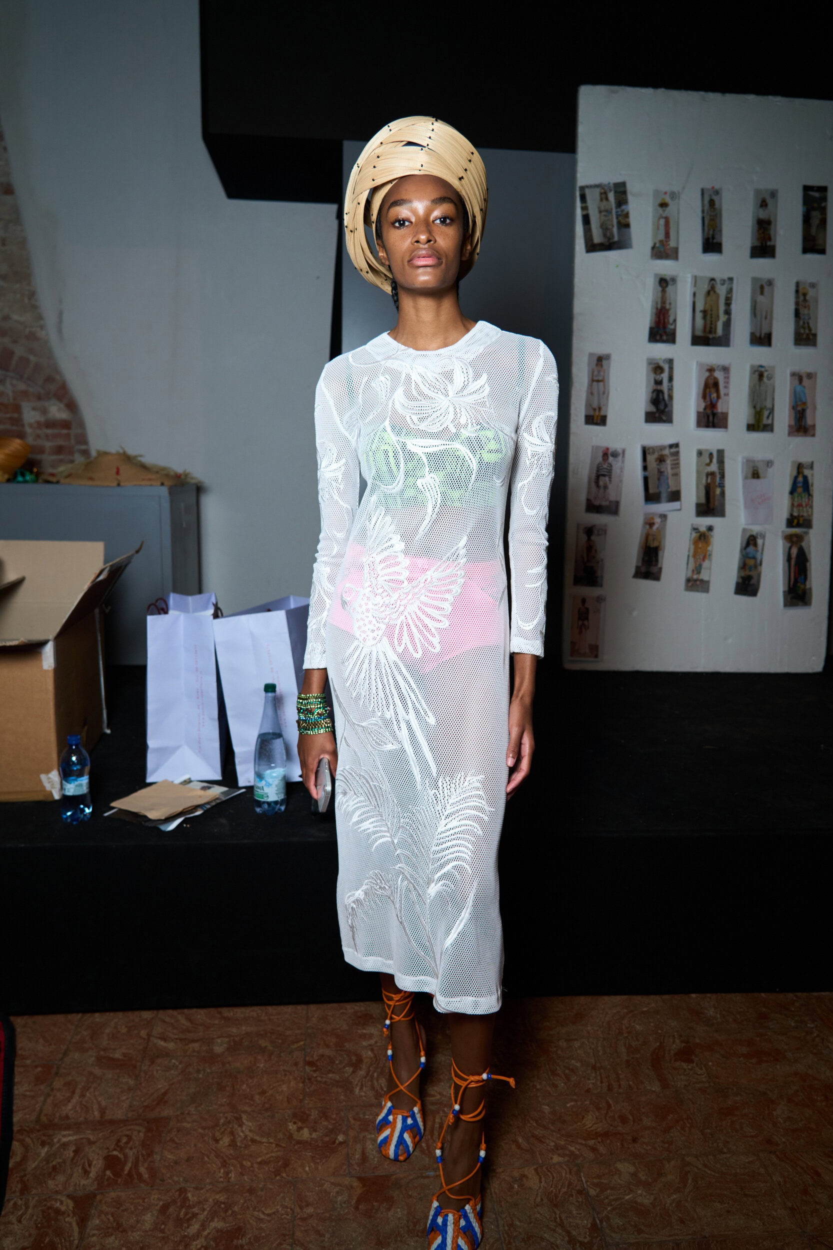 Stella Jean Spring 2026 Fashion Show Backstage