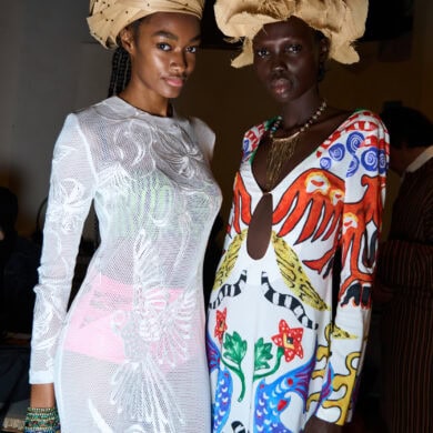 Stella Jean Spring 2026 Fashion Show Backstage