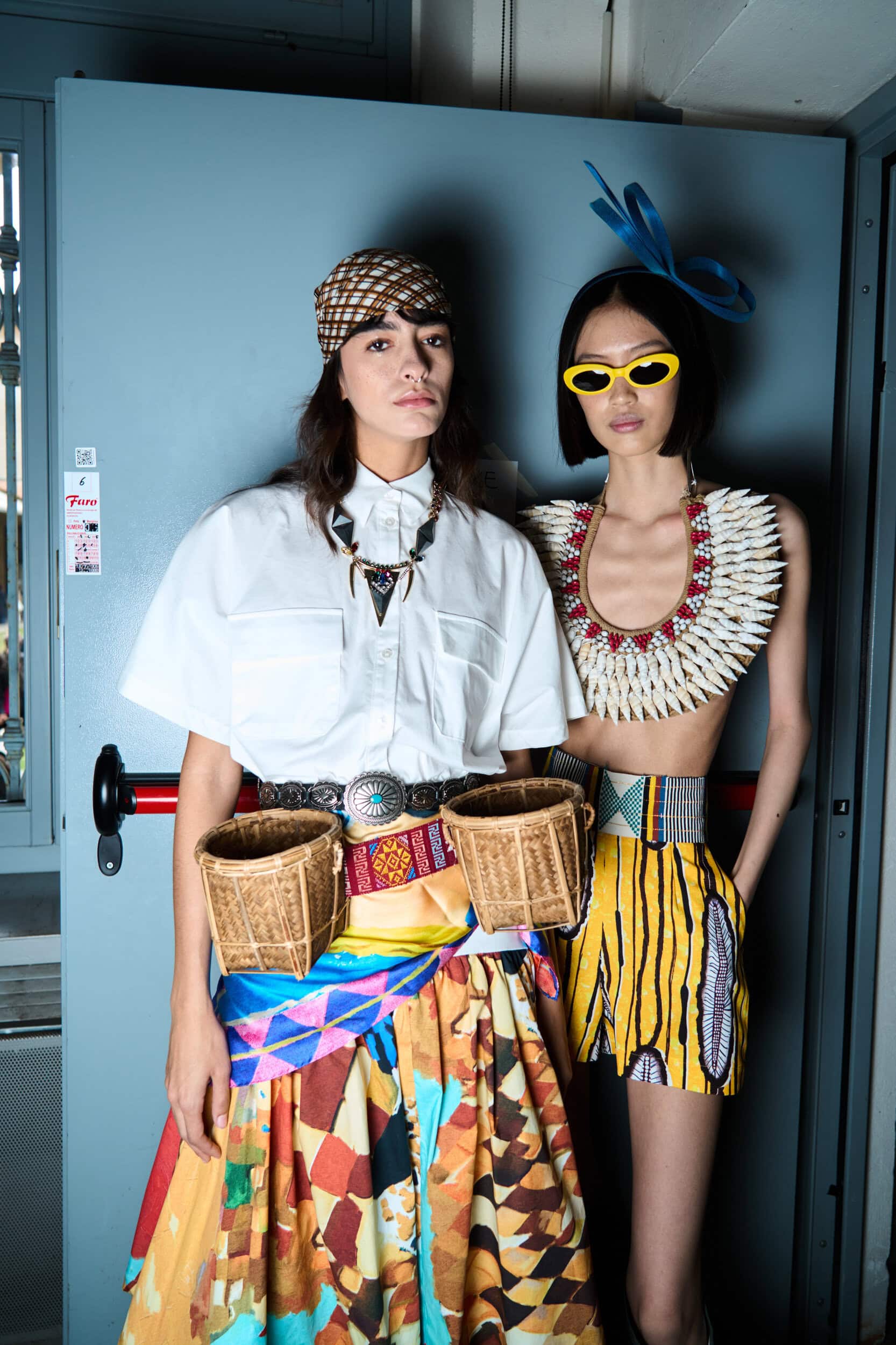 Stella Jean Spring 2026 Fashion Show Backstage