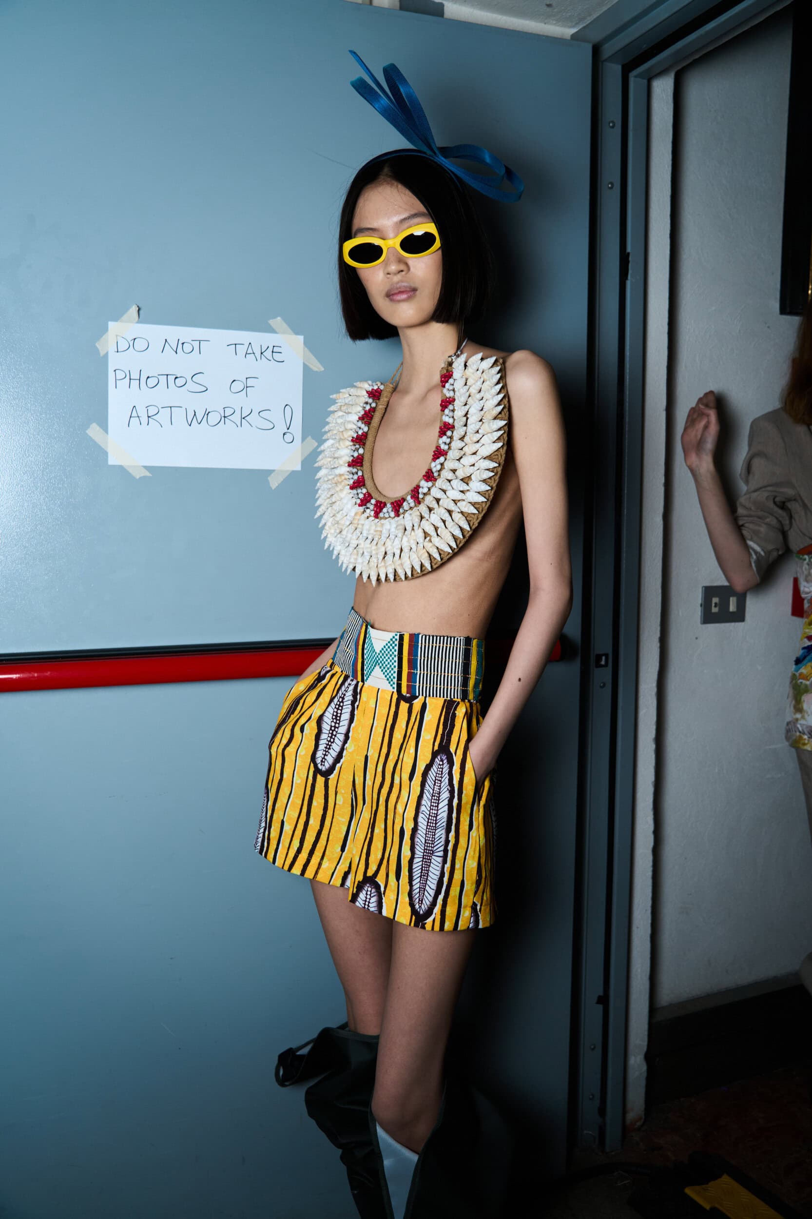 Stella Jean Spring 2026 Fashion Show Backstage