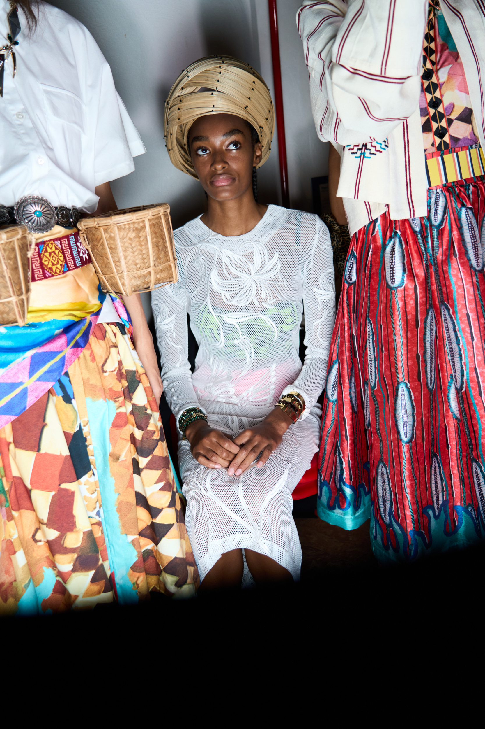 Stella Jean Spring 2026 Fashion Show Backstage