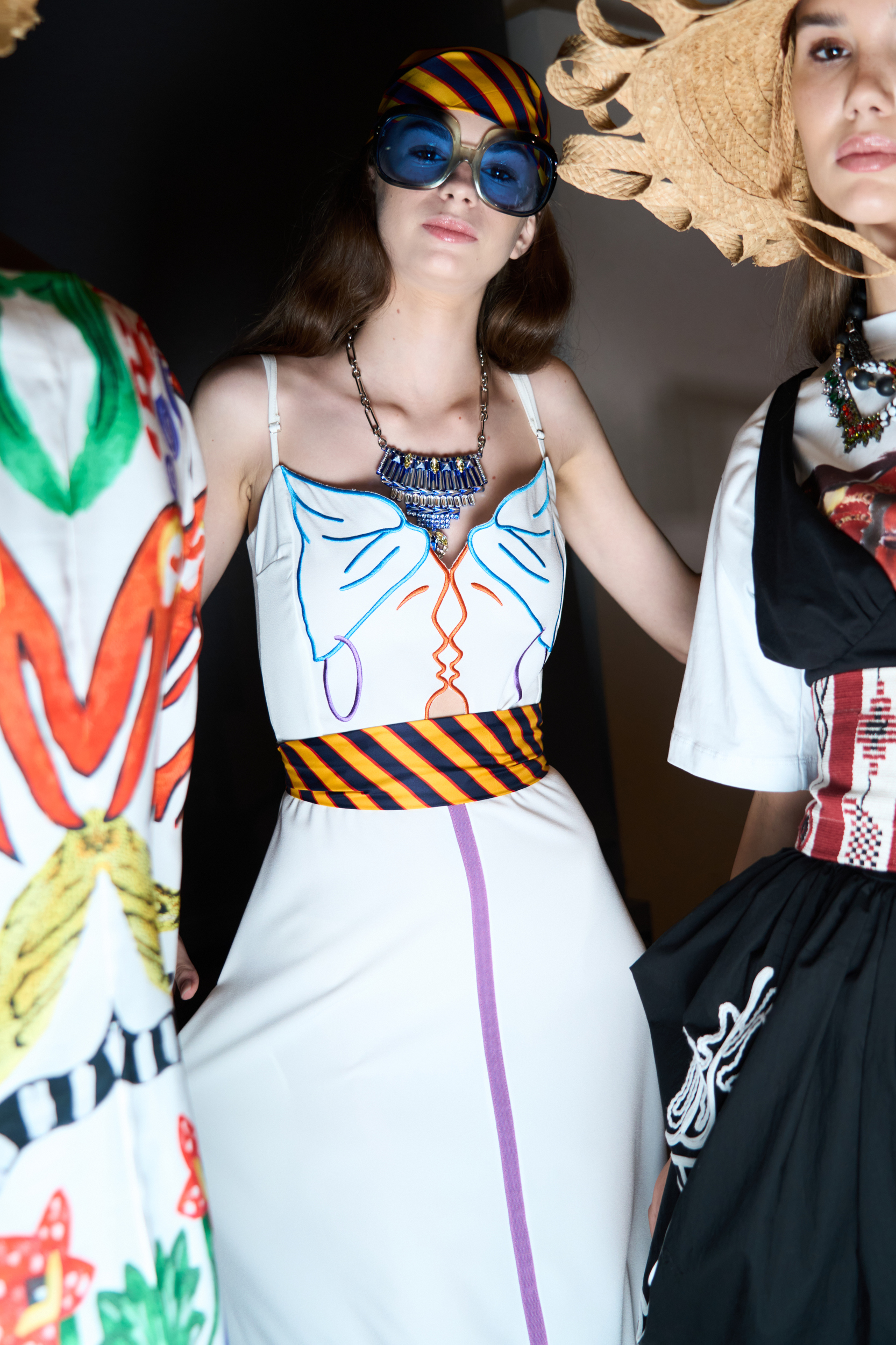 Stella Jean Spring 2026 Fashion Show Backstage