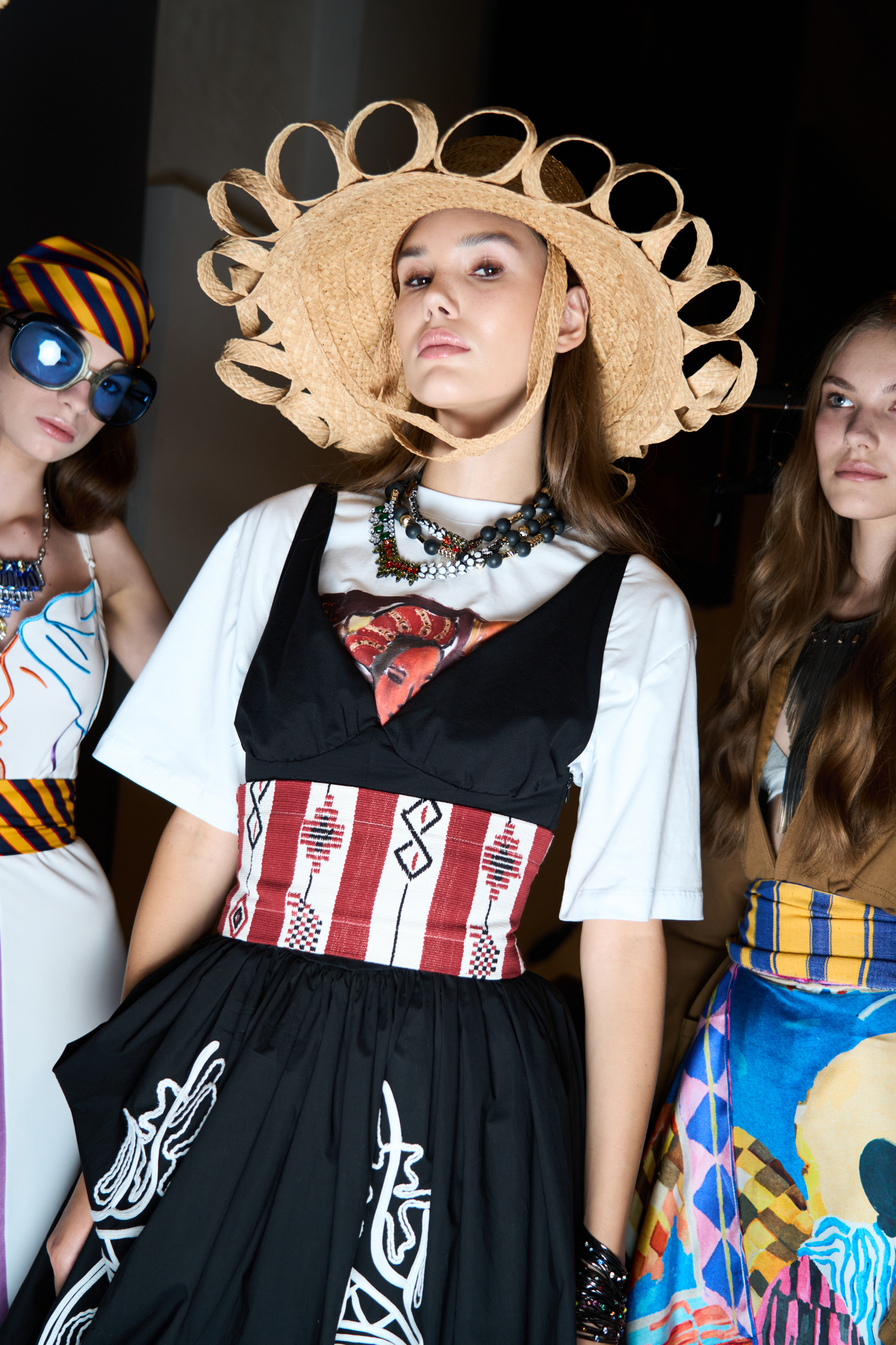 Stella Jean Spring 2026 Fashion Show Backstage