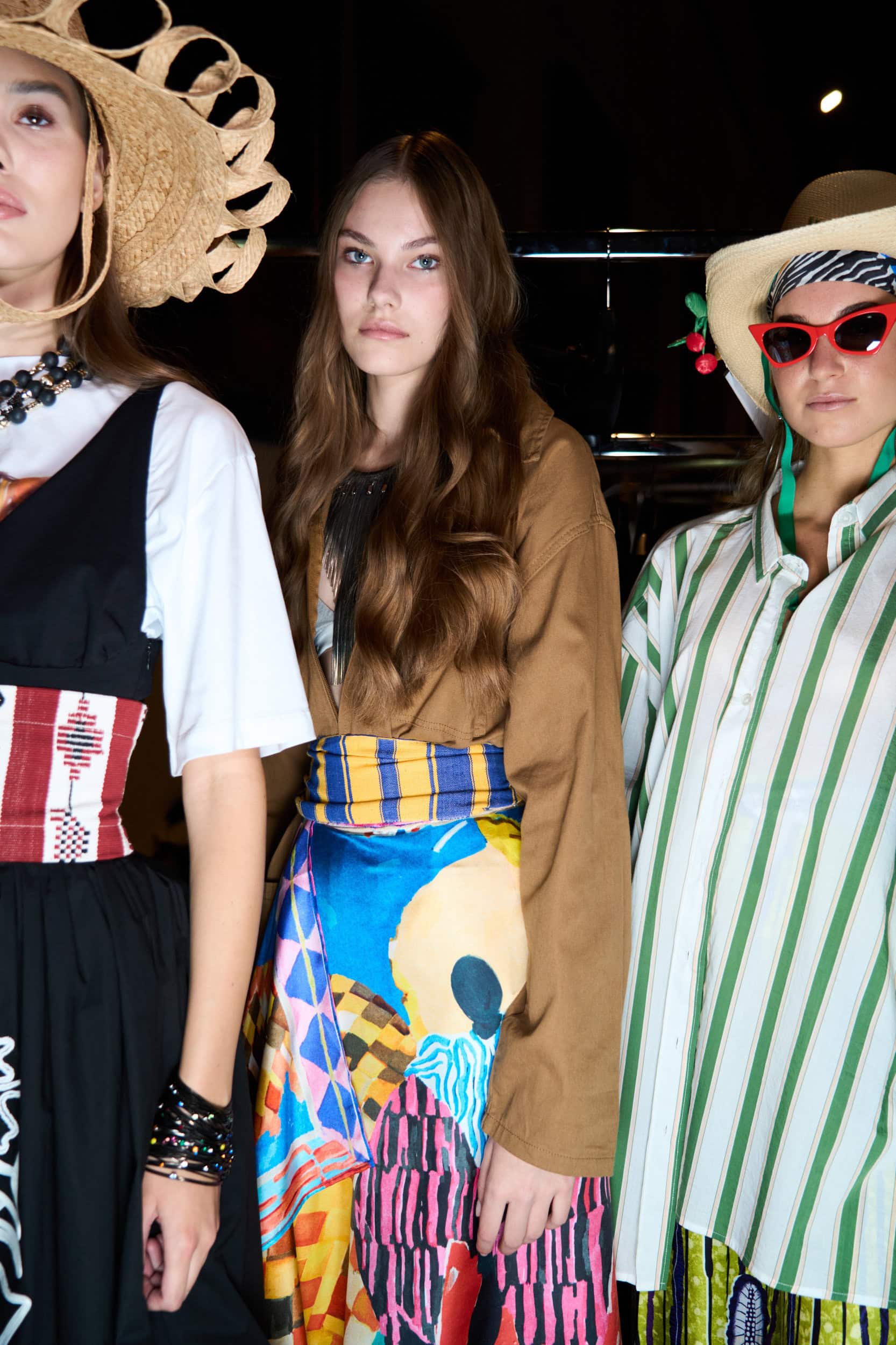Stella Jean Spring 2026 Fashion Show Backstage